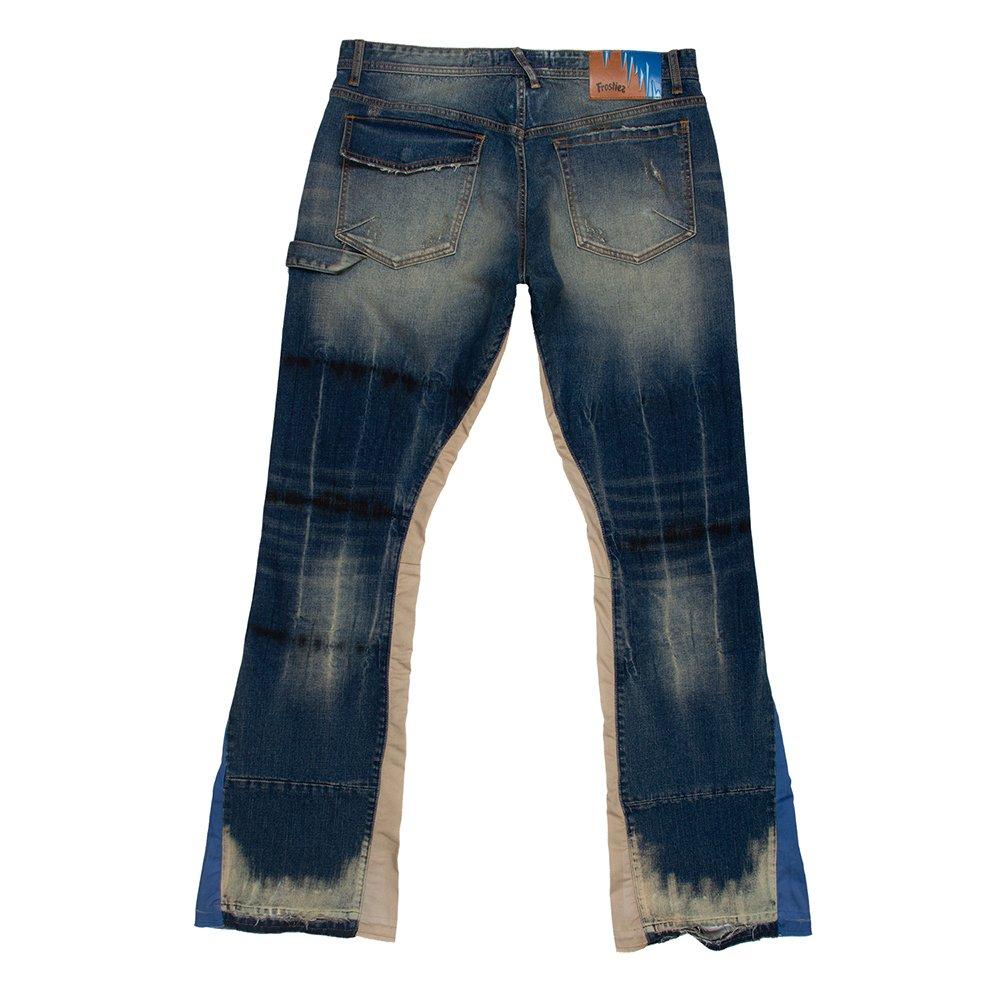 Frostiez Men's Anthem Relaxed Fit Dark Wash Carpenter Jeans - BLUE Thumbnail View 2