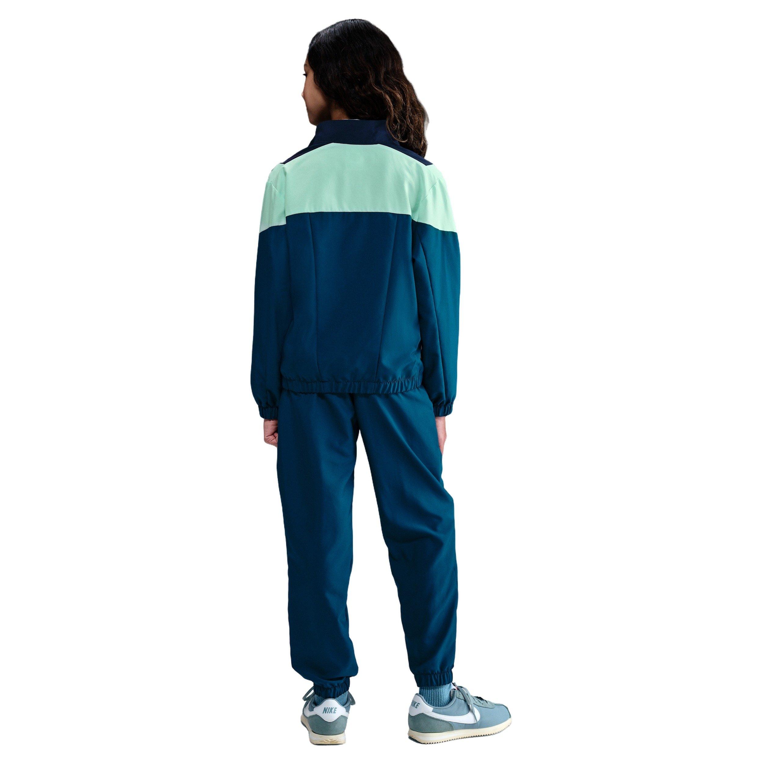 Nike Sportswear Woven Big Kids' Blue Tracksuit