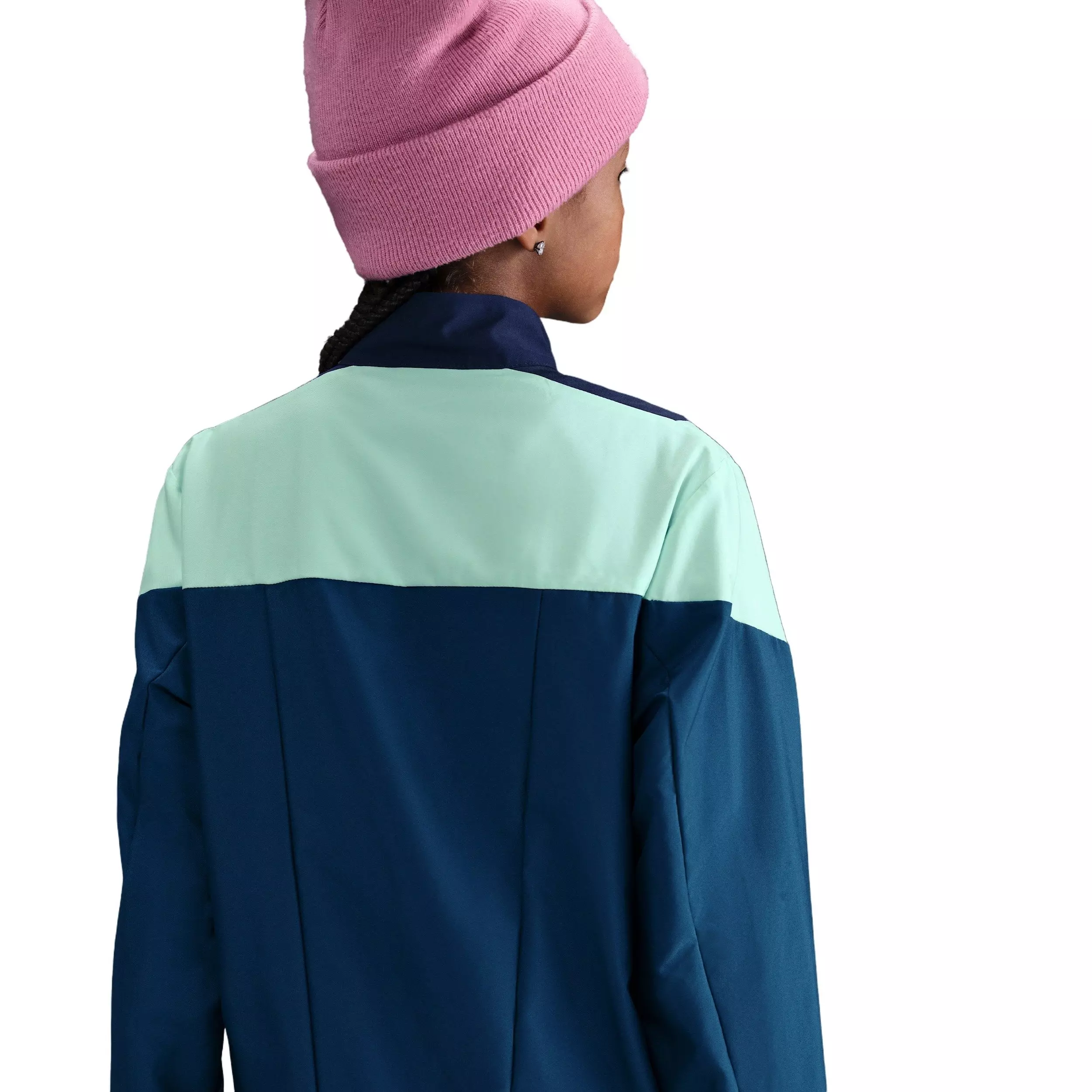 Nike Big Kids' Sportswear Woven Tracksuit - Blue - BLUE