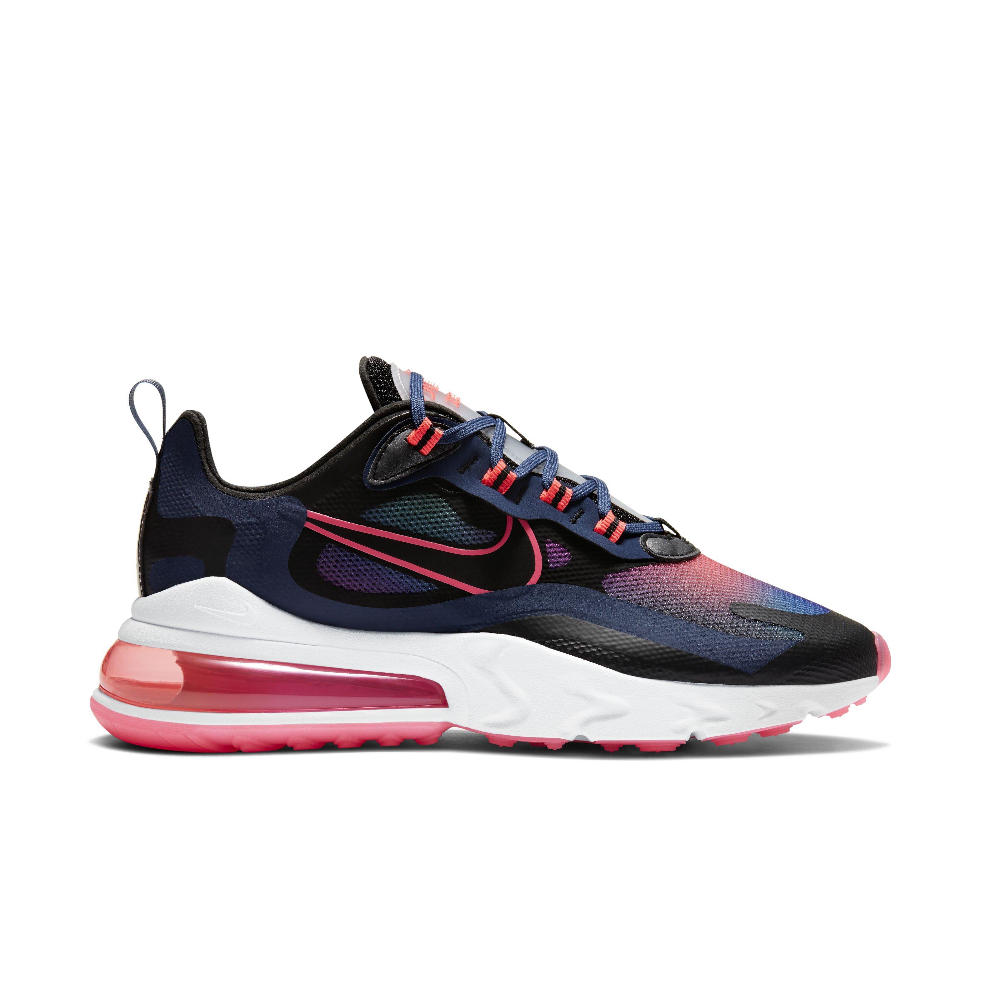 Nike Air Max 270 React Se Midnight Navy Flash Crimson Hyper Pink Black Women S Shoe Hibbett City Gear