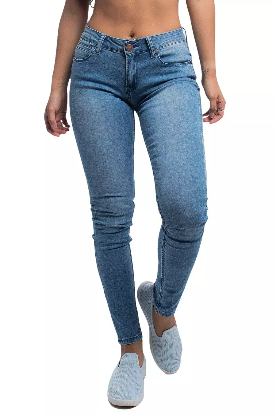  My Fit Jeans- SIZE 14-20 LIGHT WASH: Women's Stretch