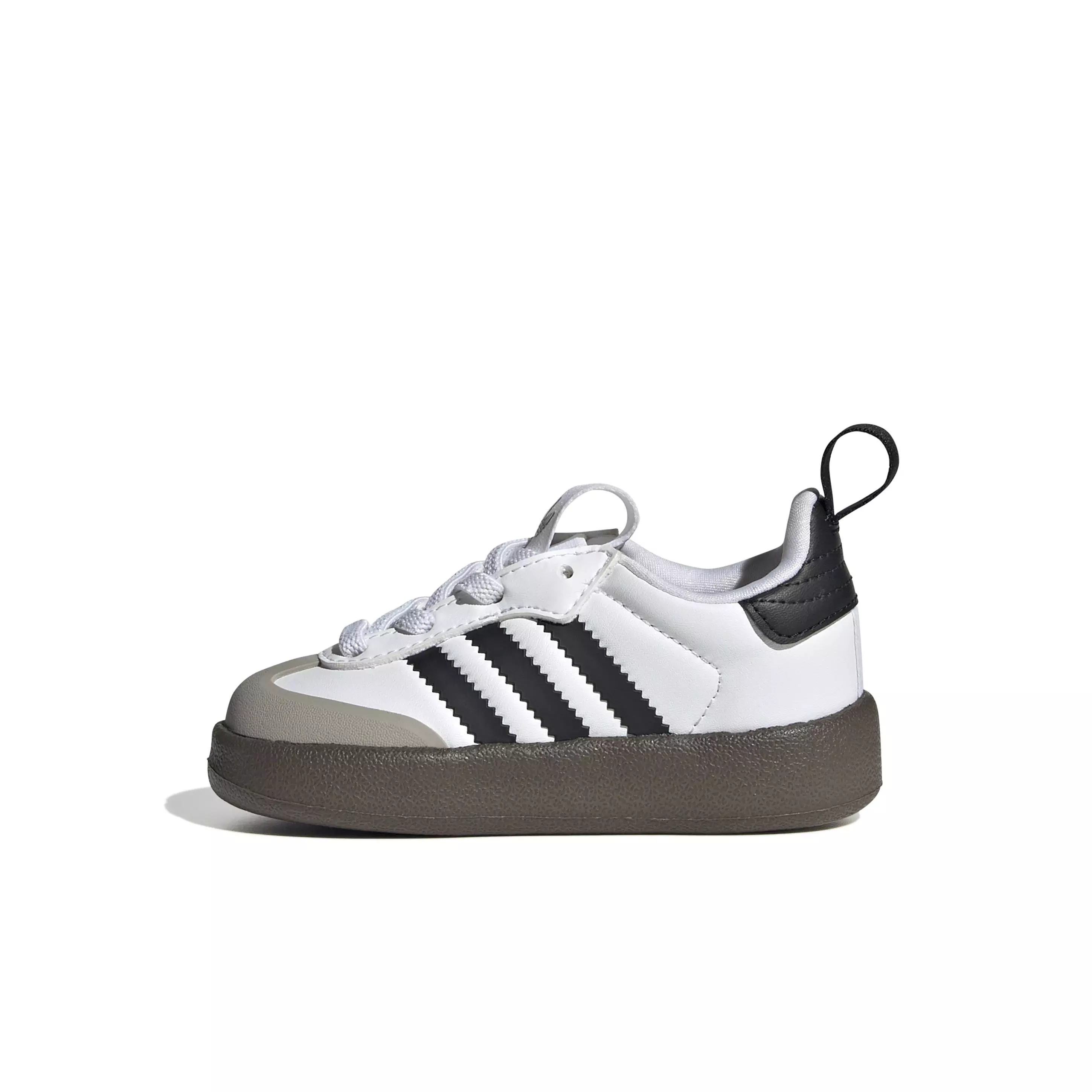 adidas Originals Adifom Samba 360 "Ftwr White/Core Black/Clear Granite" Infant Boys' Shoe - WHITE/BLACK/GRANITE