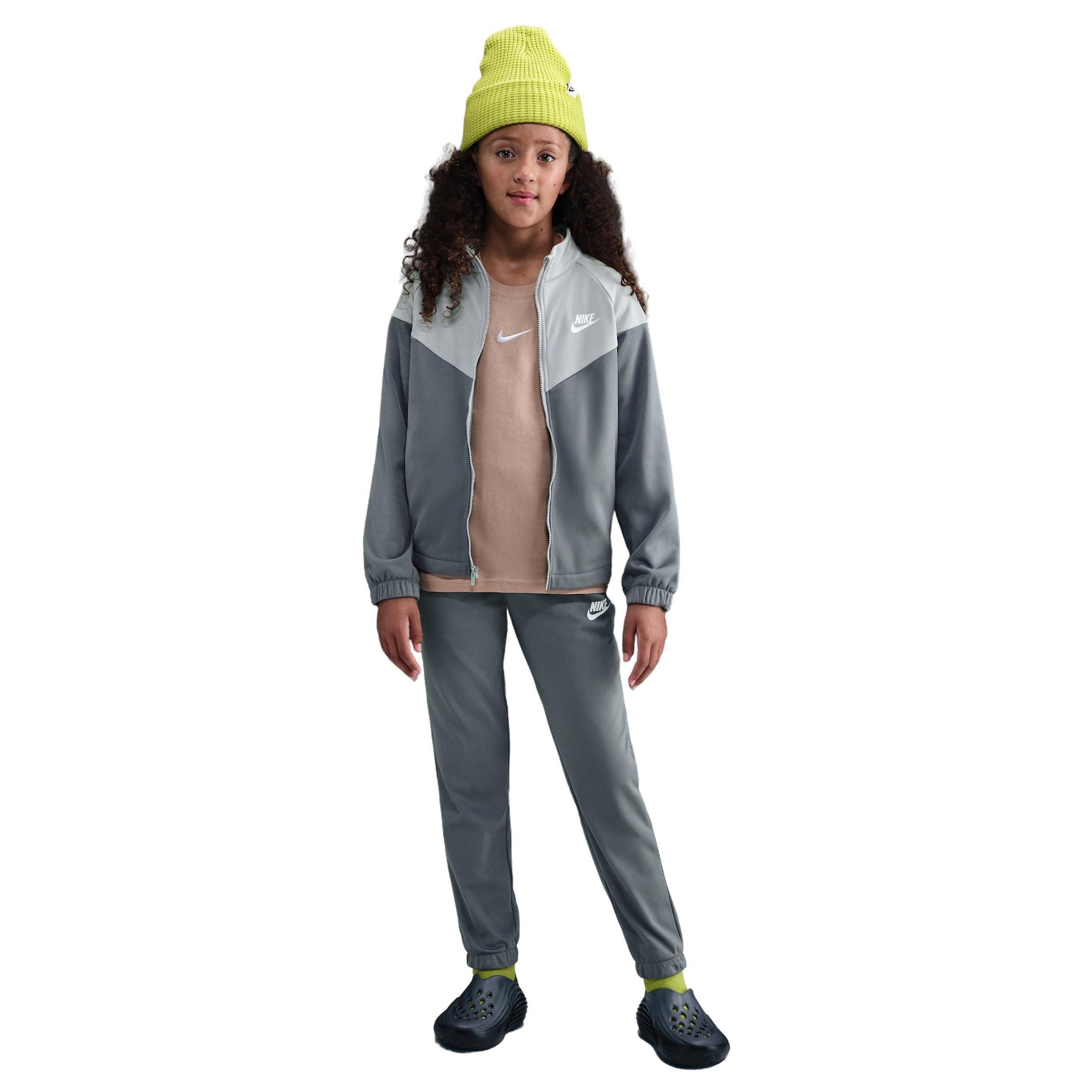 Nike Sportswear Big Kids' Dri-FIT Tracksuit - Grey - GREY Thumbnail View 1