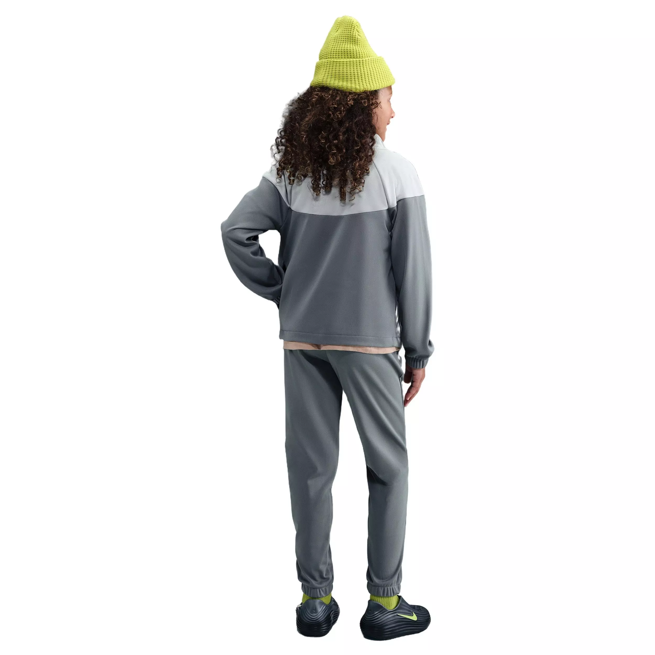 Nike Sportswear Big Kids' Dri-FIT Tracksuit -Grey - GREY