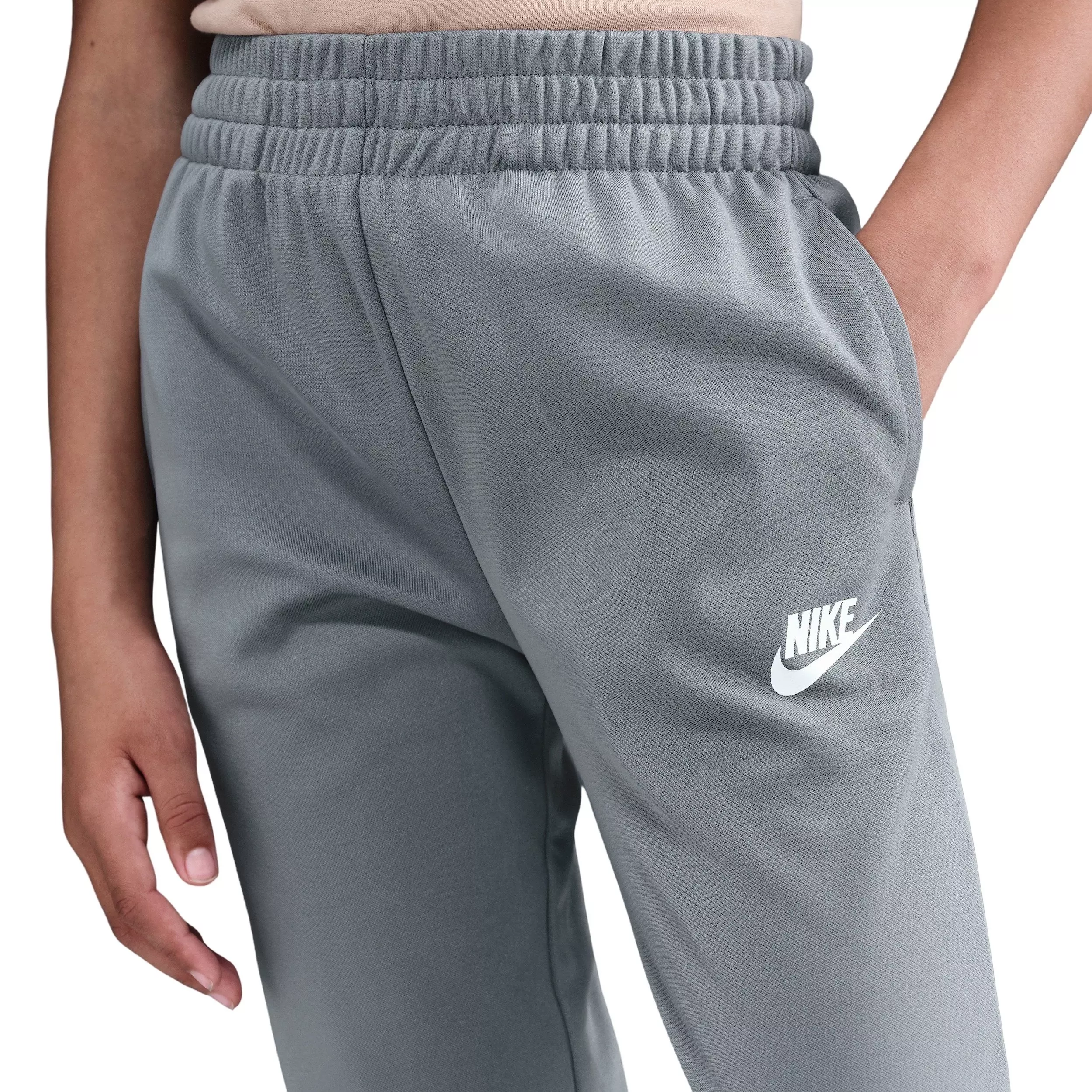 Nike Sportswear Big Kids' Dri-FIT Tracksuit -Grey - GREY