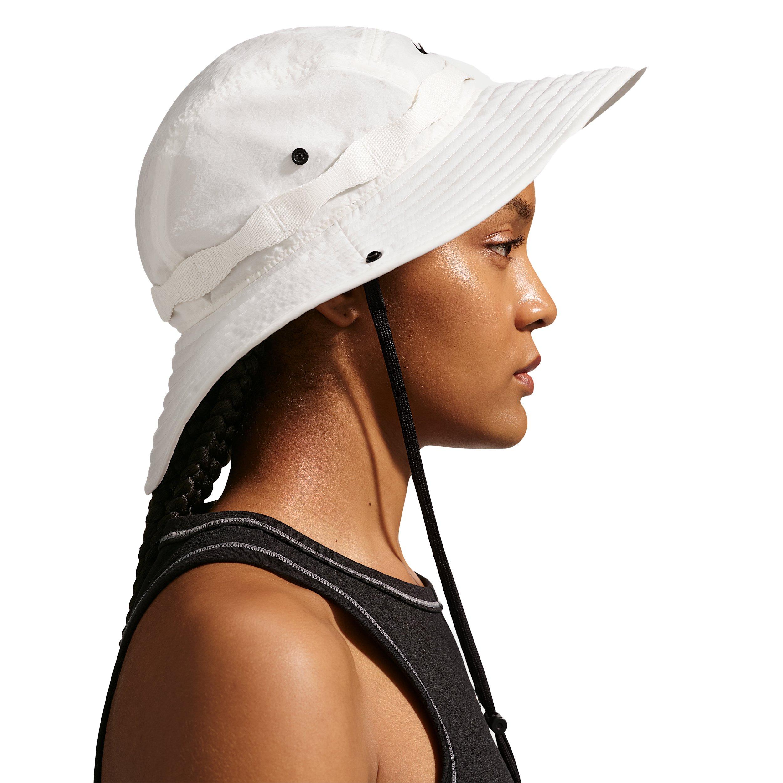 Nike Adult Apex Dri-FIT Bucket Hat - SAIL/ANTHRACITE/BLACK Thumbnail View 2