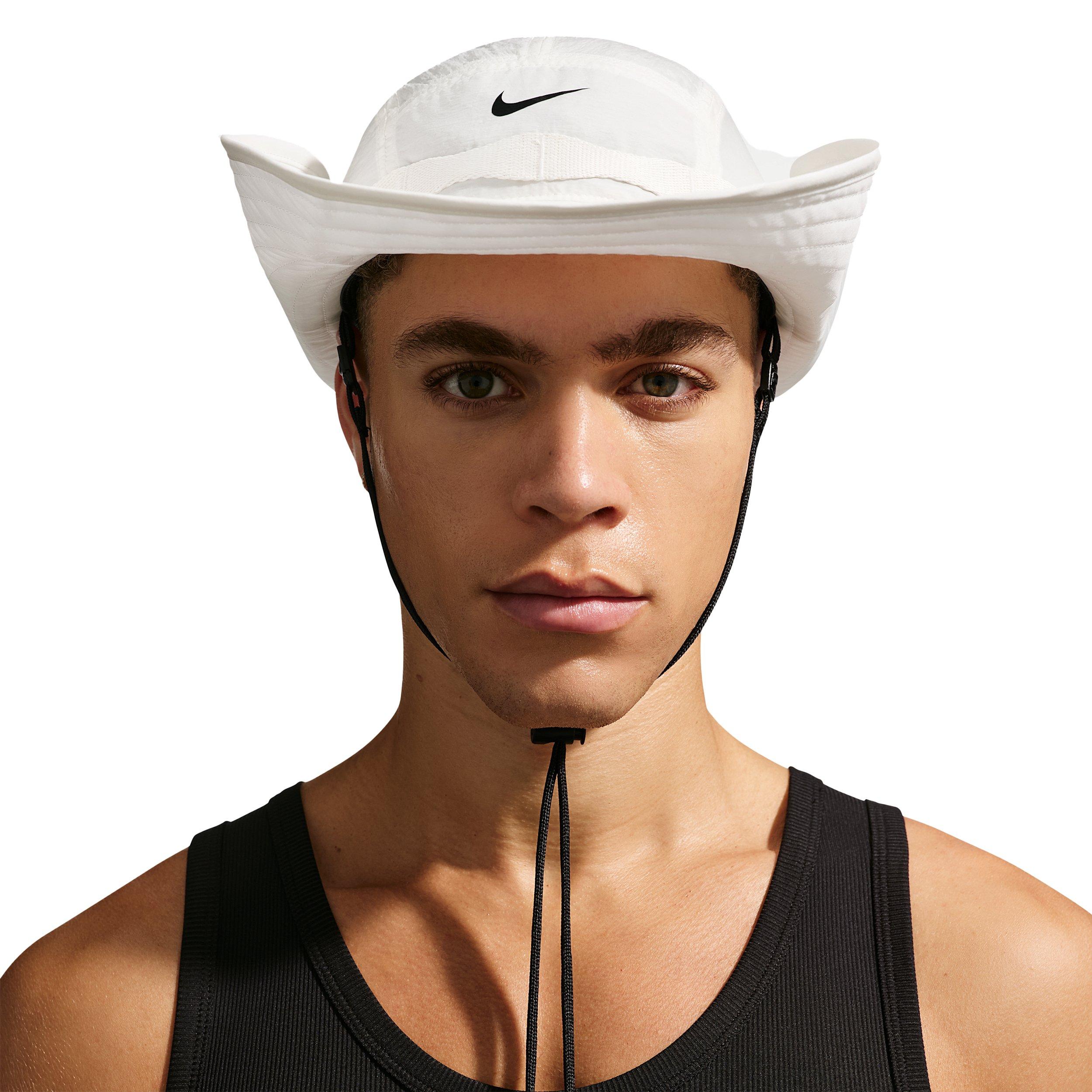 Nike Adult Apex Dri-FIT Bucket Hat - SAIL/ANTHRACITE/BLACK Thumbnail View 3