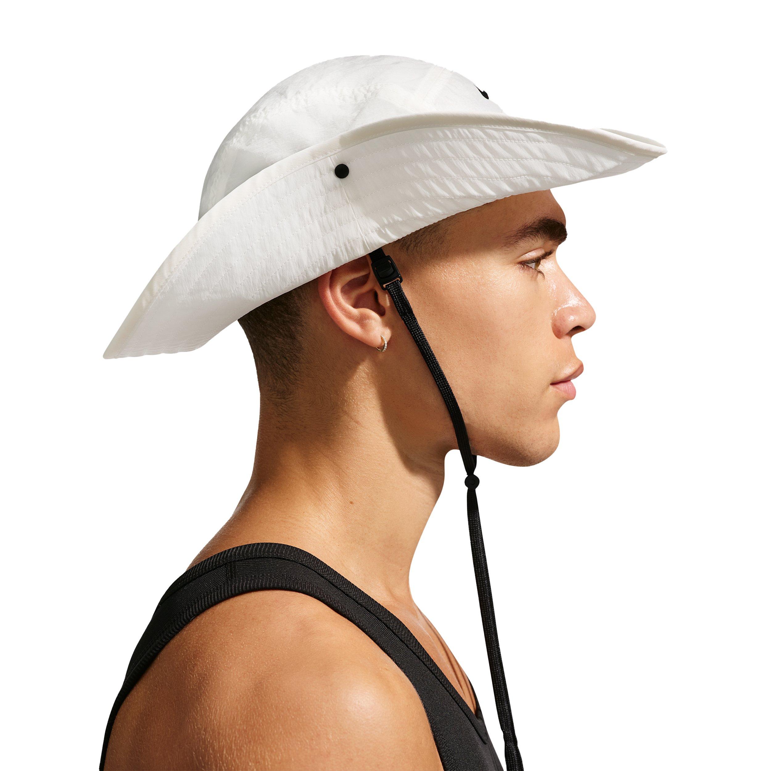 Nike Adult Apex Dri-FIT Bucket Hat - SAIL/ANTHRACITE/BLACK Thumbnail View 4