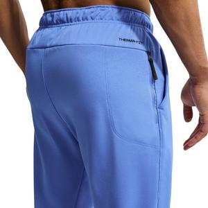 Nike Men's Therma Therma-FIT Open Hem Fitness Pants - Comet Blue/Comet Blue/Black - BLUE/BLUE/BLACK
