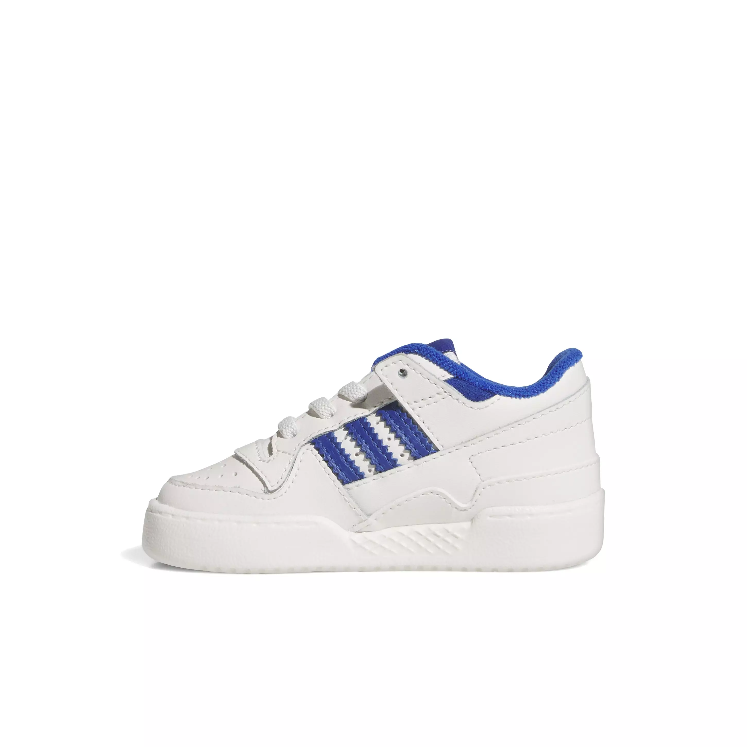 adidas Forum Low CL "Core White/Team Royal Blue/Core White" Infant Boys' Shoe - WHITE/ROYAL/WHITE