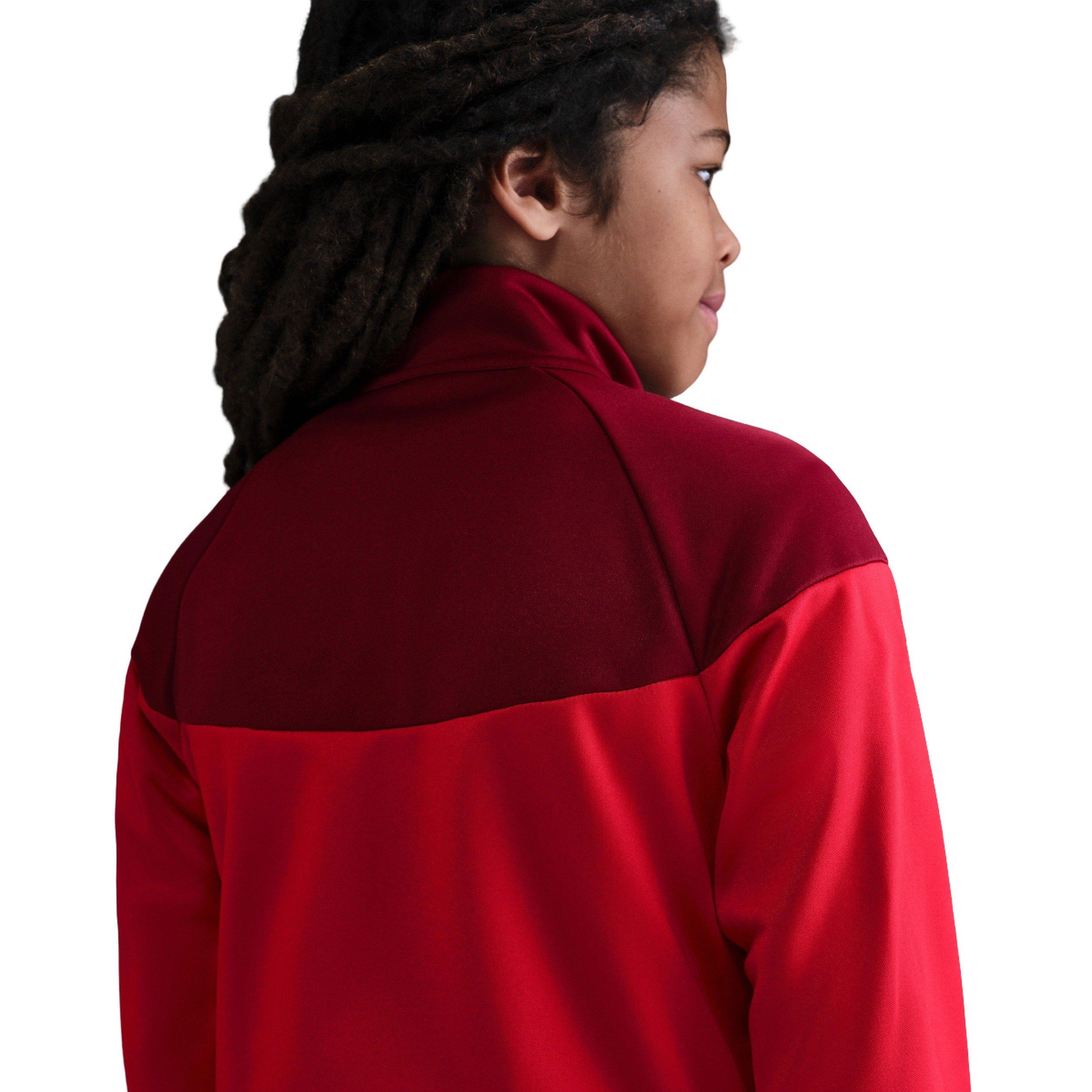 Nike Sportswear Big Kids' Dri-FIT Tracksuit - Red - RED Thumbnail View 4