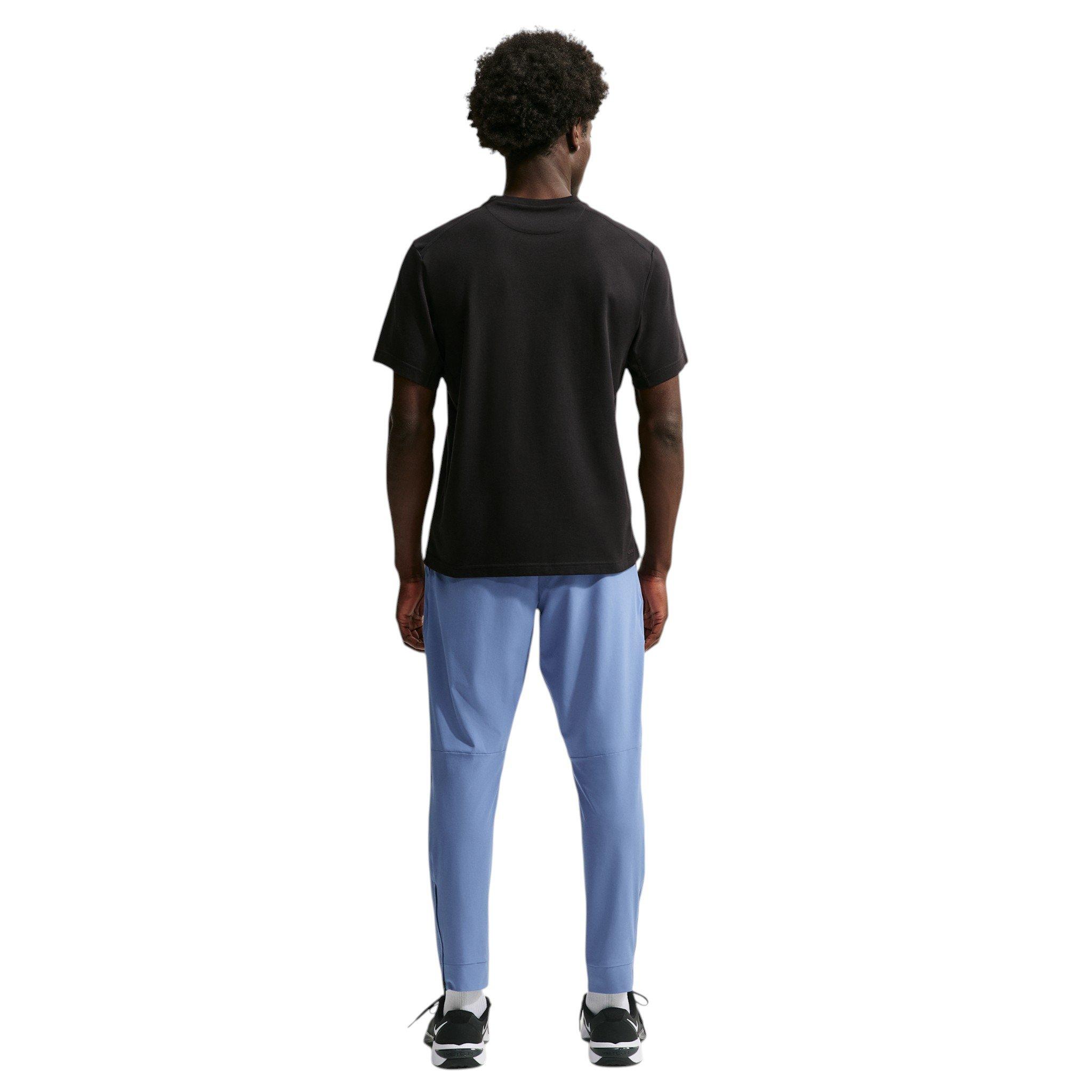 Nike Men's Unlimited Dri-FIT Zippered Cuff Versatile Pants - BLUE Thumbnail View 5