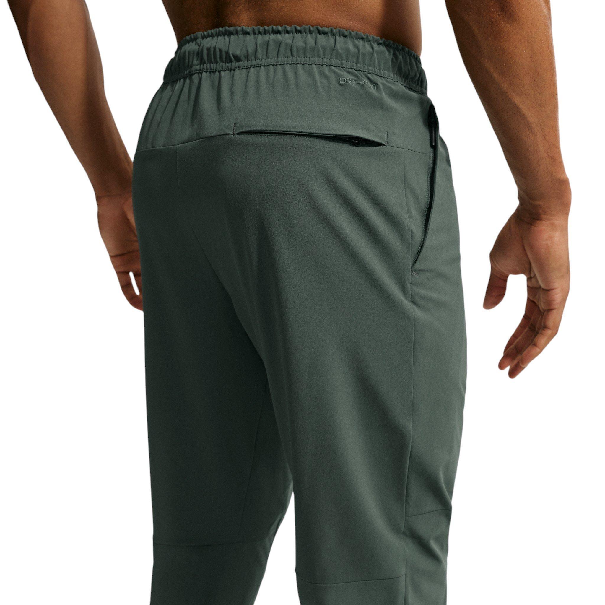 Nike Men's Unlimited Dri-FIT Zippered Cuff Versatile Pants - GREEN
