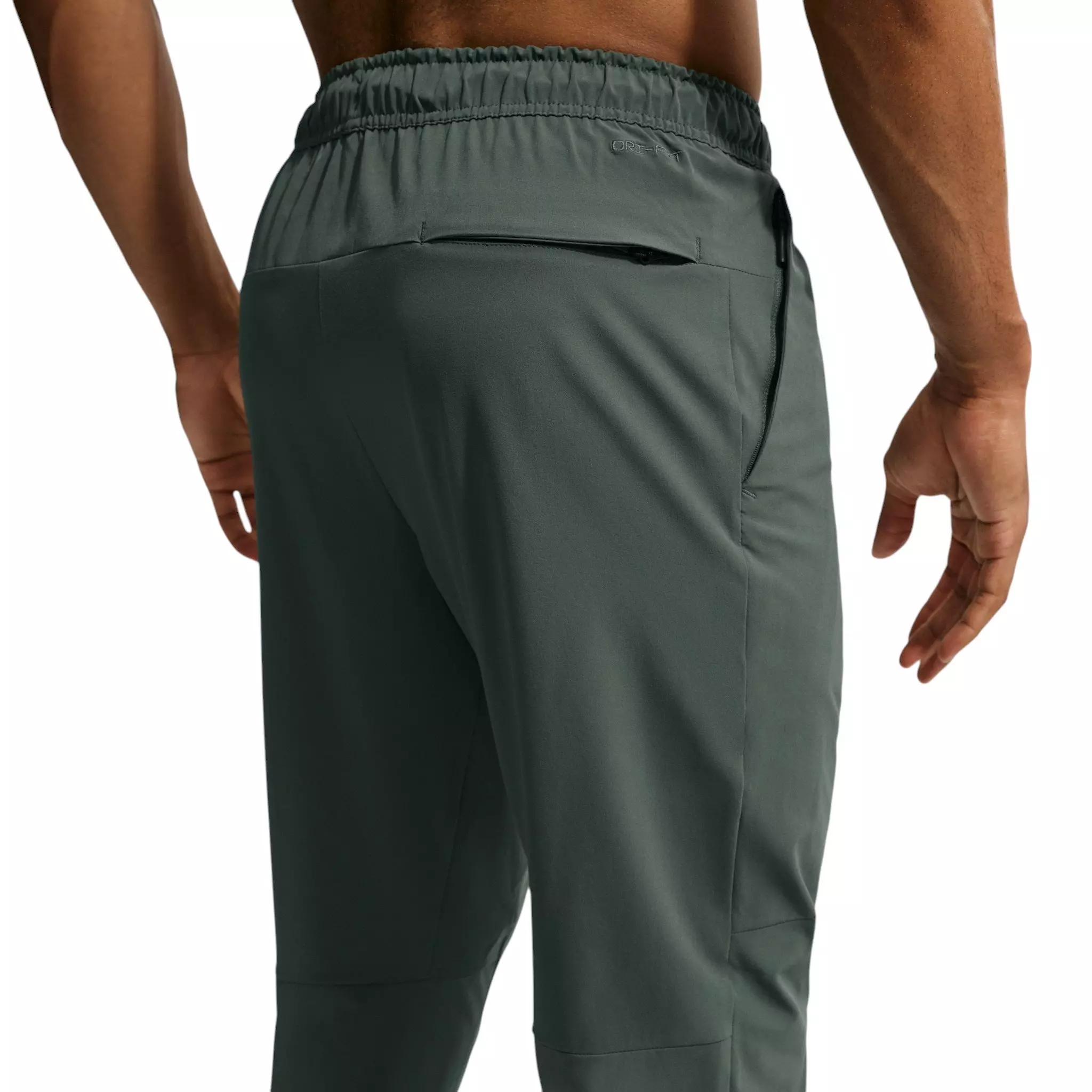 Nike Men's Unlimited Dri-FIT Zippered Cuff Versatile Pants - GREEN