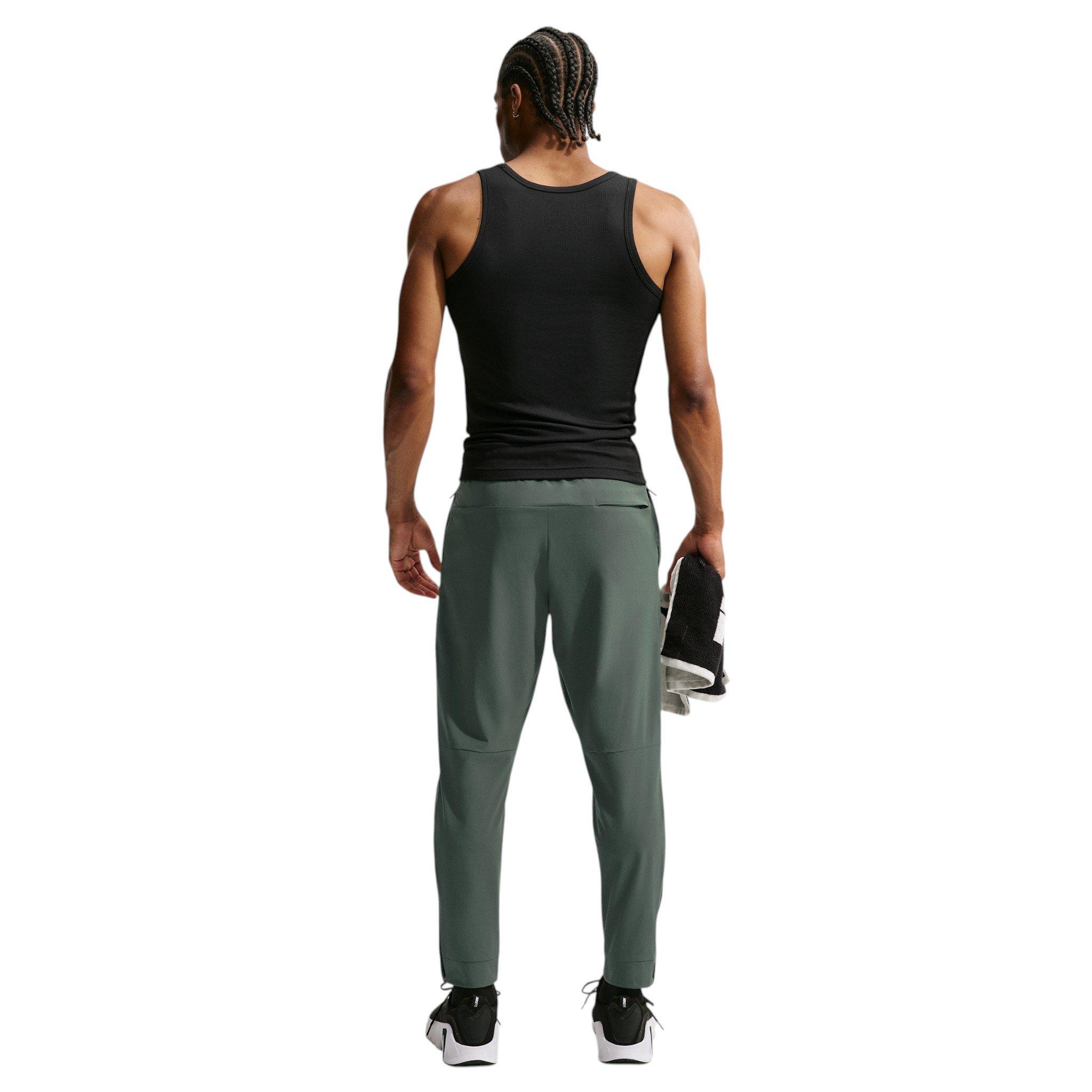 Nike Men's Unlimited Dri-FIT Zippered Cuff Versatile Pants - GREEN