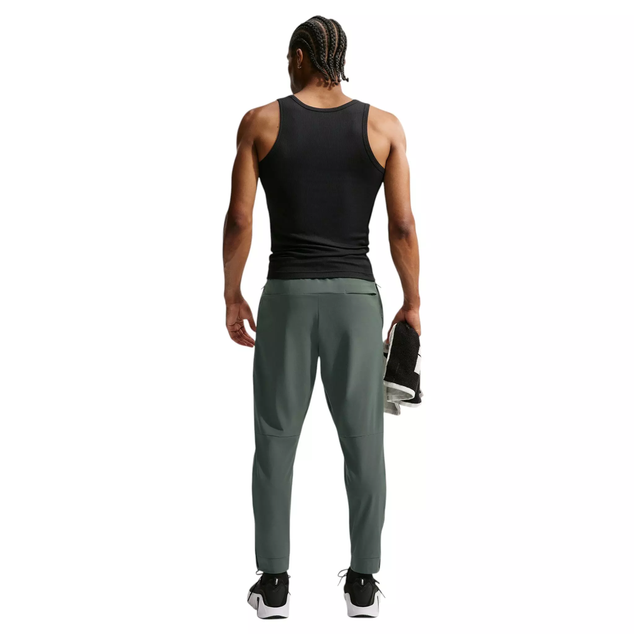 Nike Men's Unlimited Dri-FIT Zippered Cuff Versatile Pants - GREEN