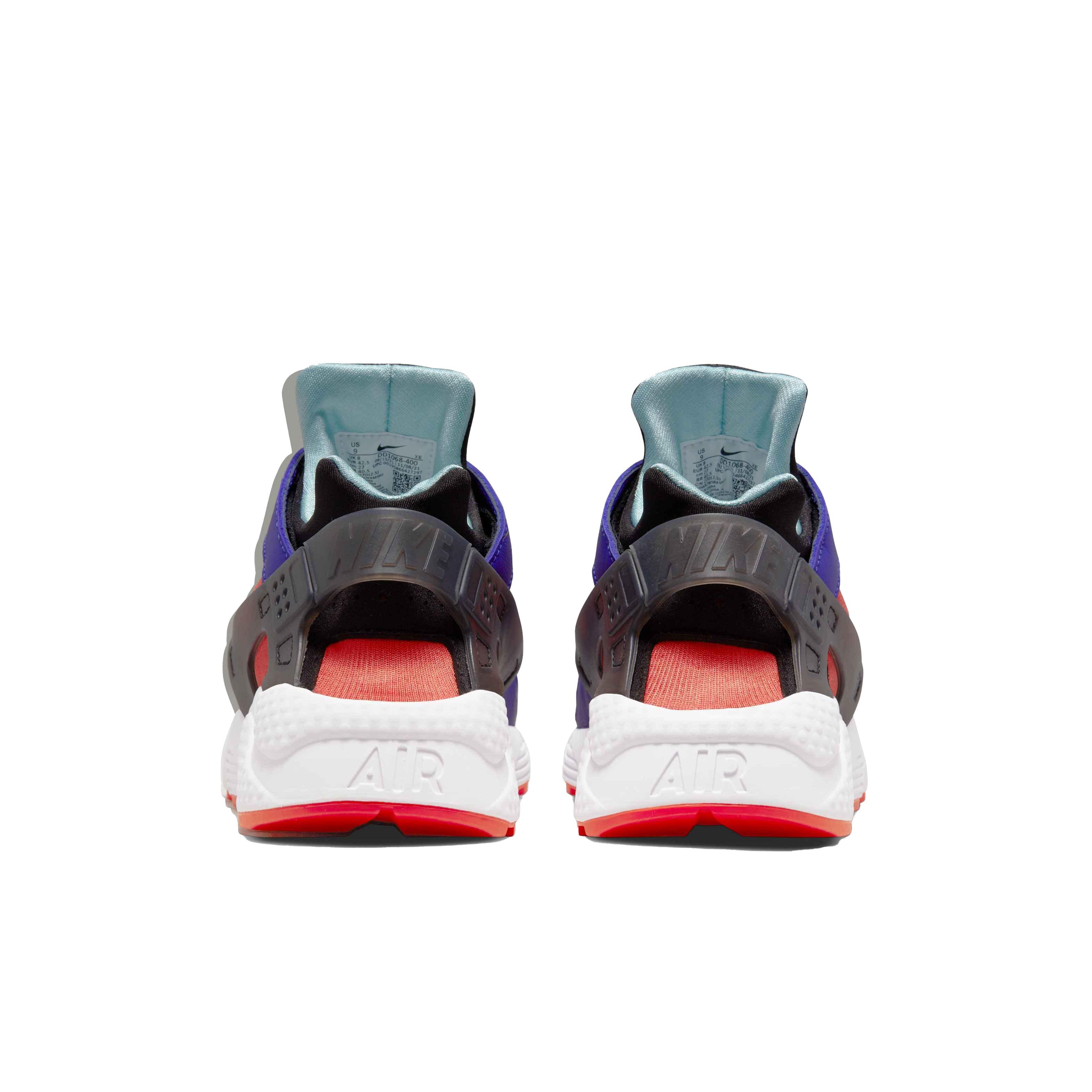 Nike Air Huarache "Concord/Team Orange/Copa/Black" Men's Shoe - BLUE Thumbnail View 3