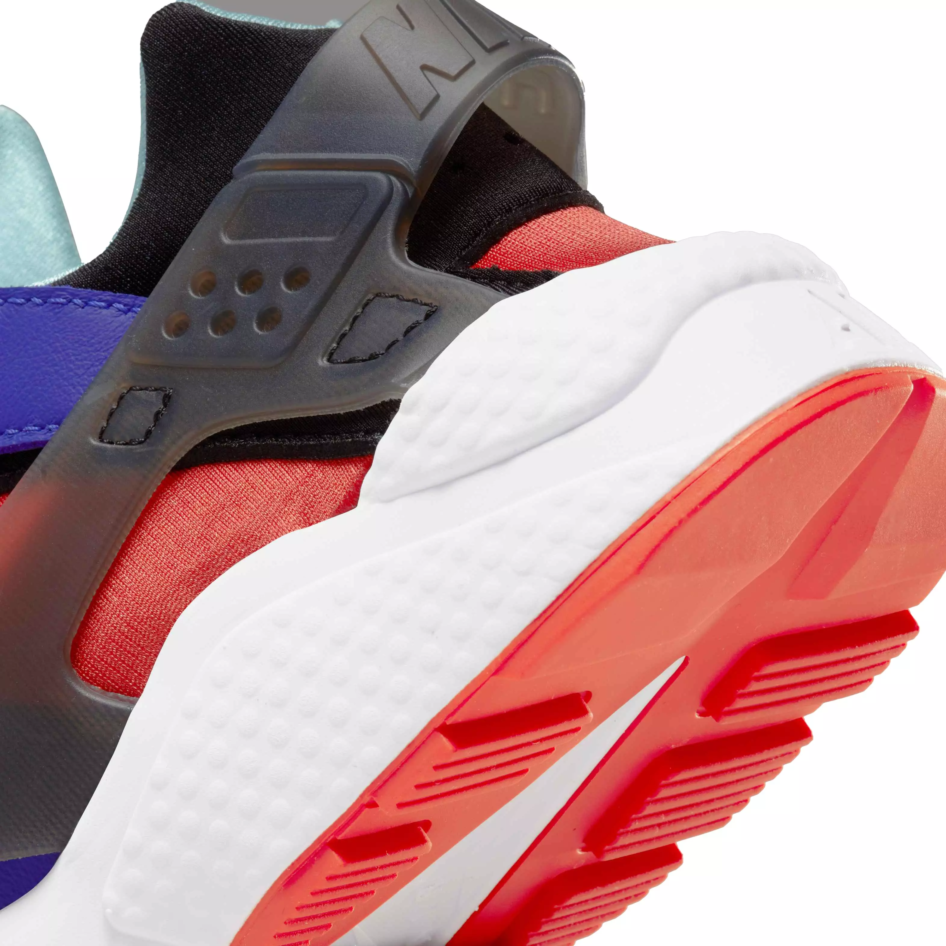 Nike Air Huarache "Concord/Team Orange/Copa/Black" Men's Shoe - BLUE