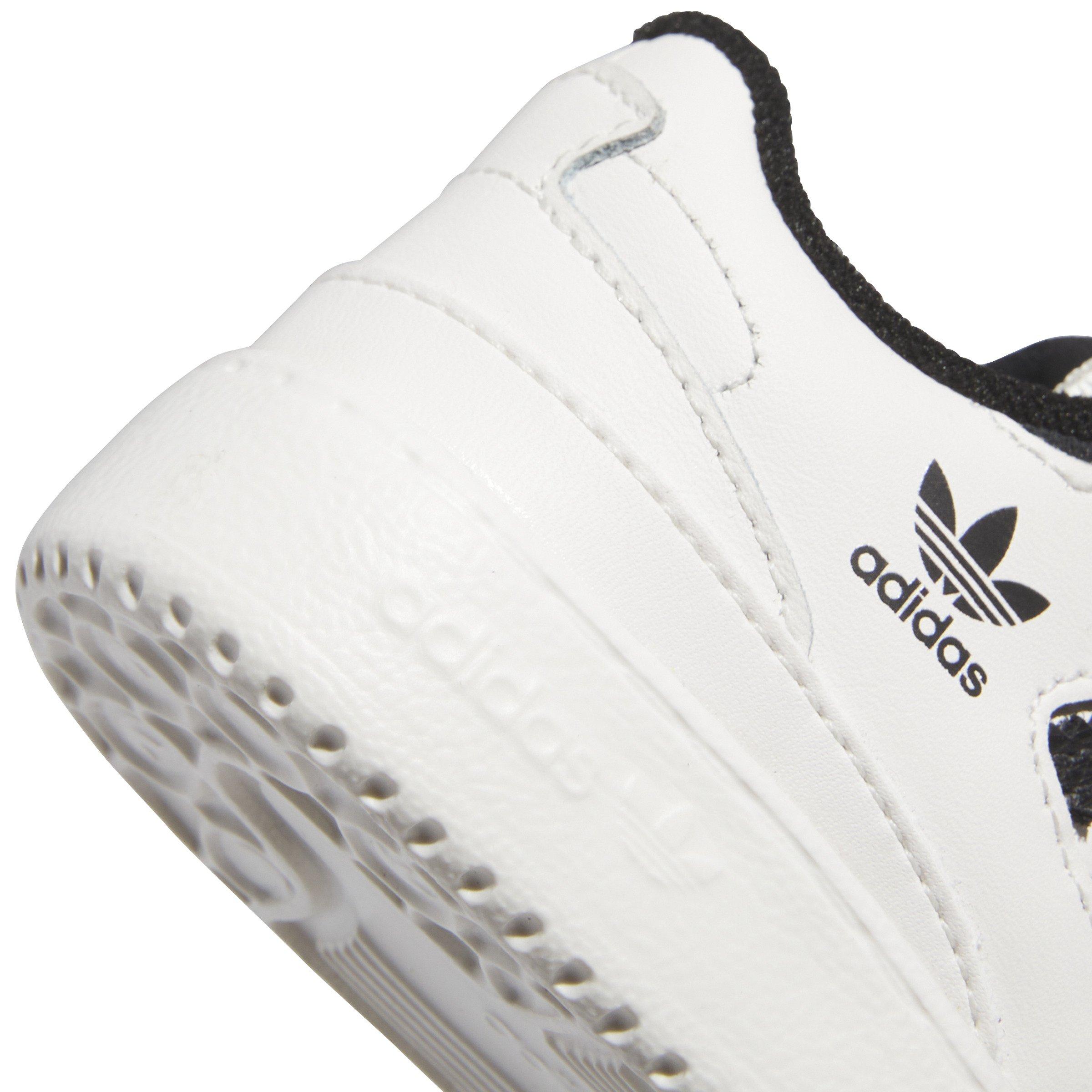 adidas Forum Low CL "Core White/Core Black/Core White" Infant Boys' Shoe - WHITE/BLACK/WHITE Thumbnail View 8