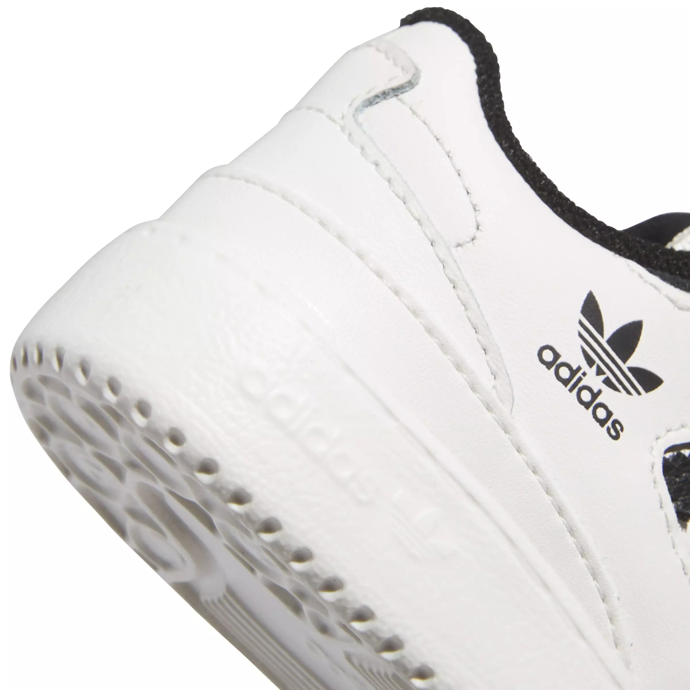 adidas Forum Low CL "Core White/Core Black/Core White" Infant Boys' Shoe - WHITE/BLACK/WHITE