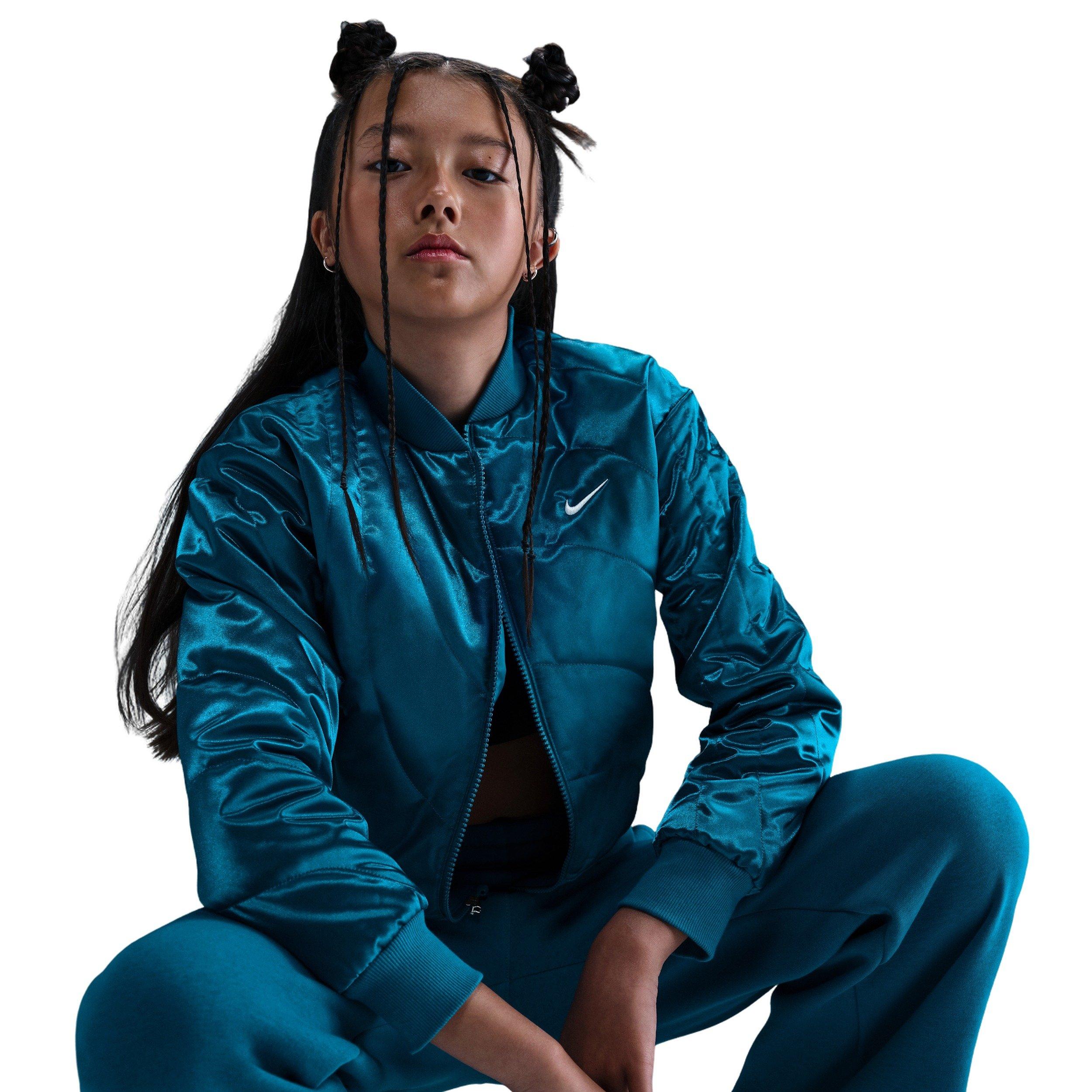 Nike Sportswear Big Girls' Blue Jacket
