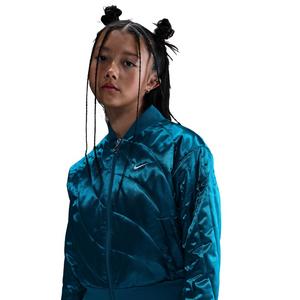 Nike Big Girls' Sportswear Jacket - Blue