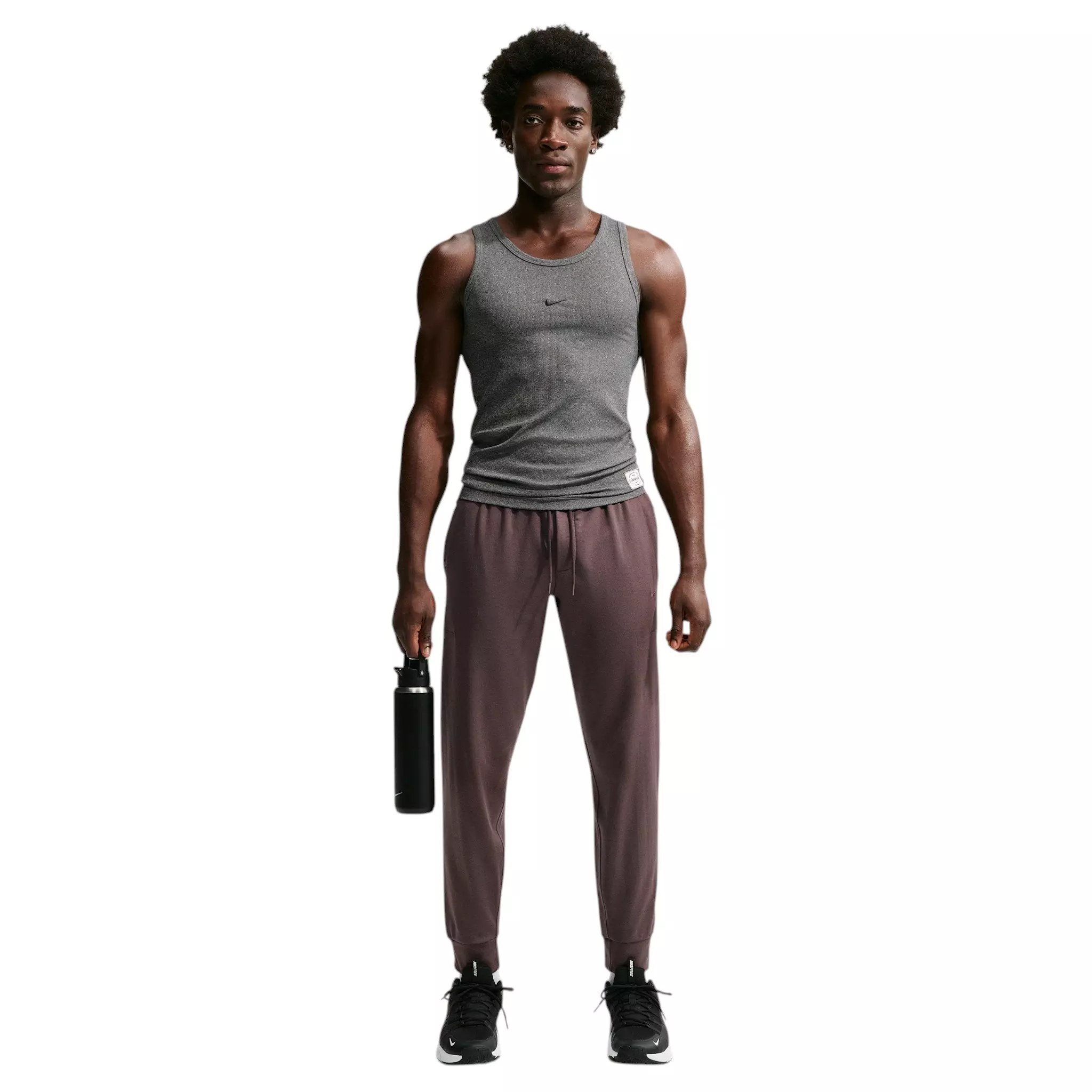 Nike Men's Primary NanoKnit Dri-FIT UV Protection Performance Joggers - BROWN