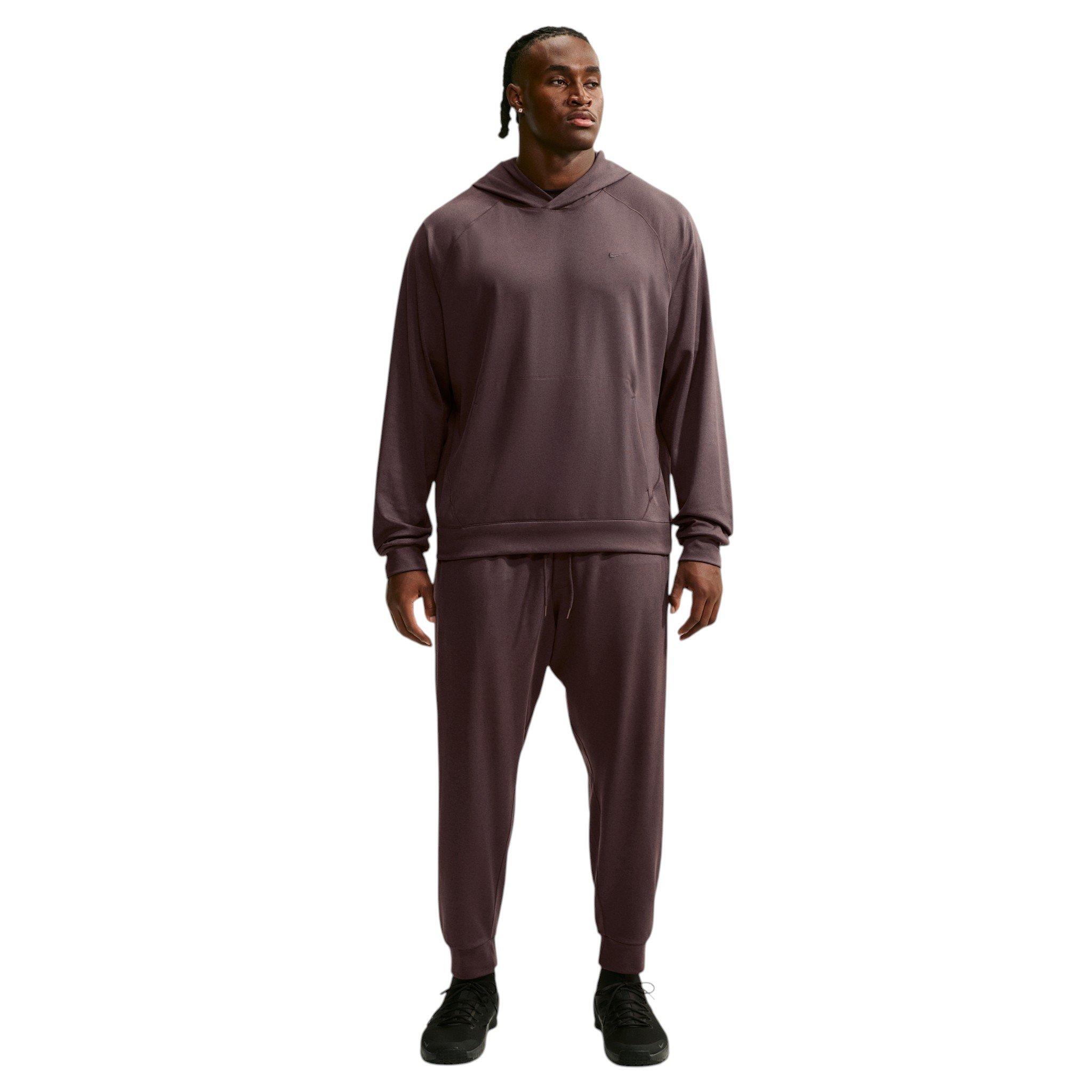 Nike Men's Primary NanoKnit Dri-FIT UV Protection Performance Joggers - BROWN Thumbnail View 6