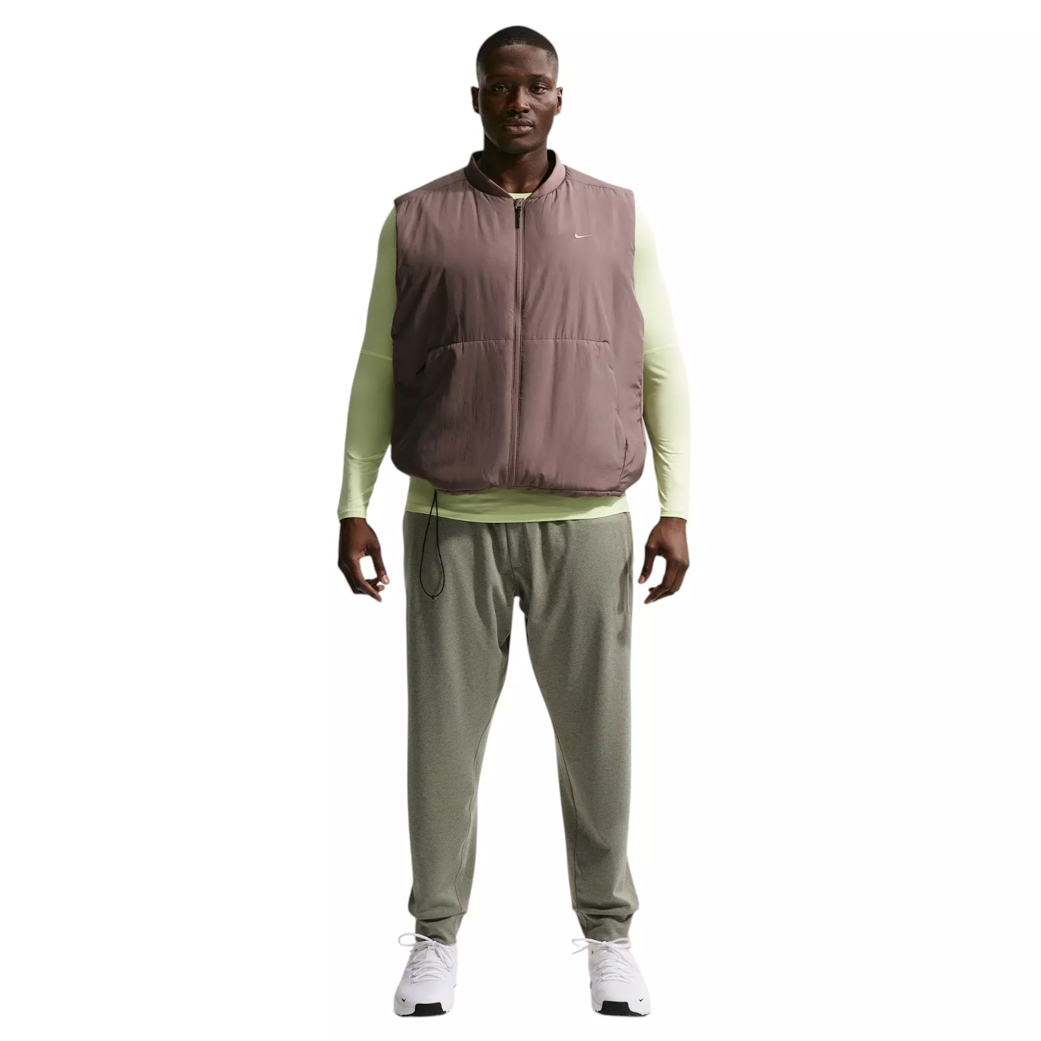 Nike Men's Primary NanoKnit Dri-FIT UV Protection Performance Joggers - GREEN