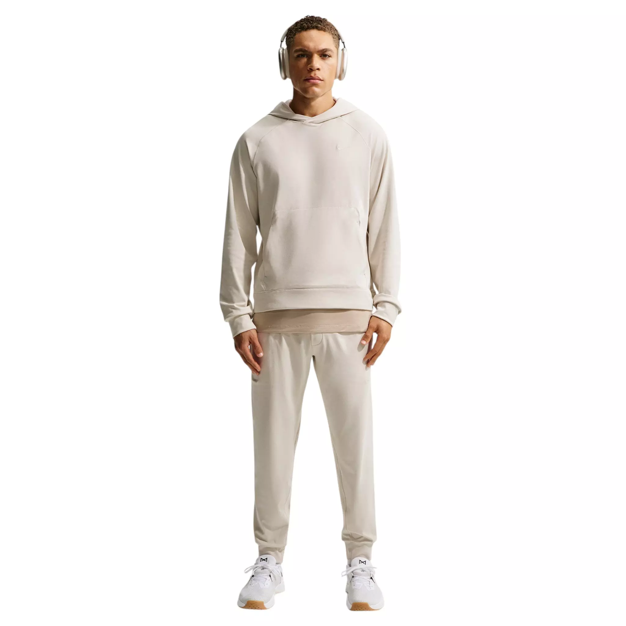 Nike Men's Primary NanoKnit Dri-FIT UV Protection Performance Joggers - LT BROWN