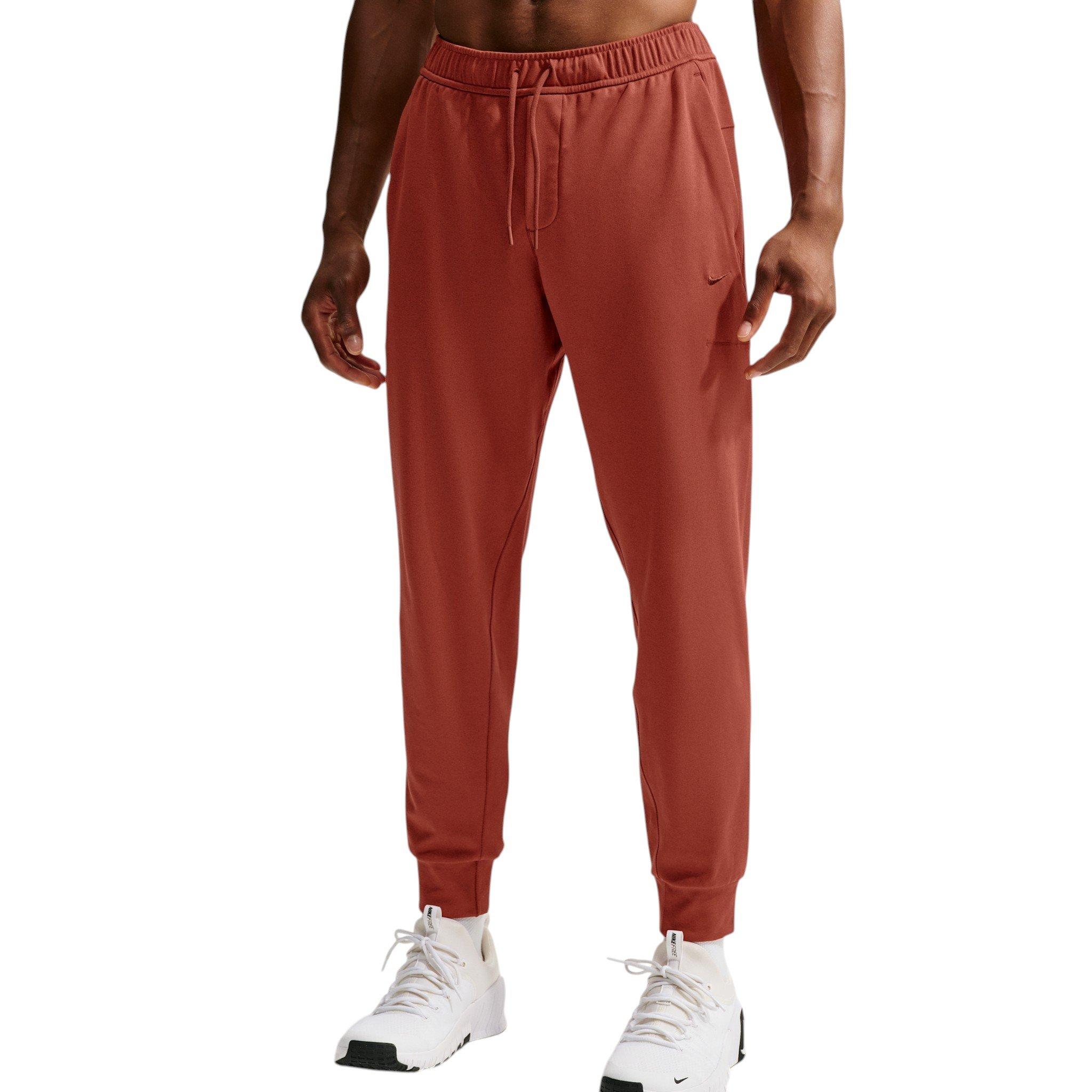 Nike Men's Primary NanoKnit Dri-FIT UV Protection Performance Joggers - RED Thumbnail View 1