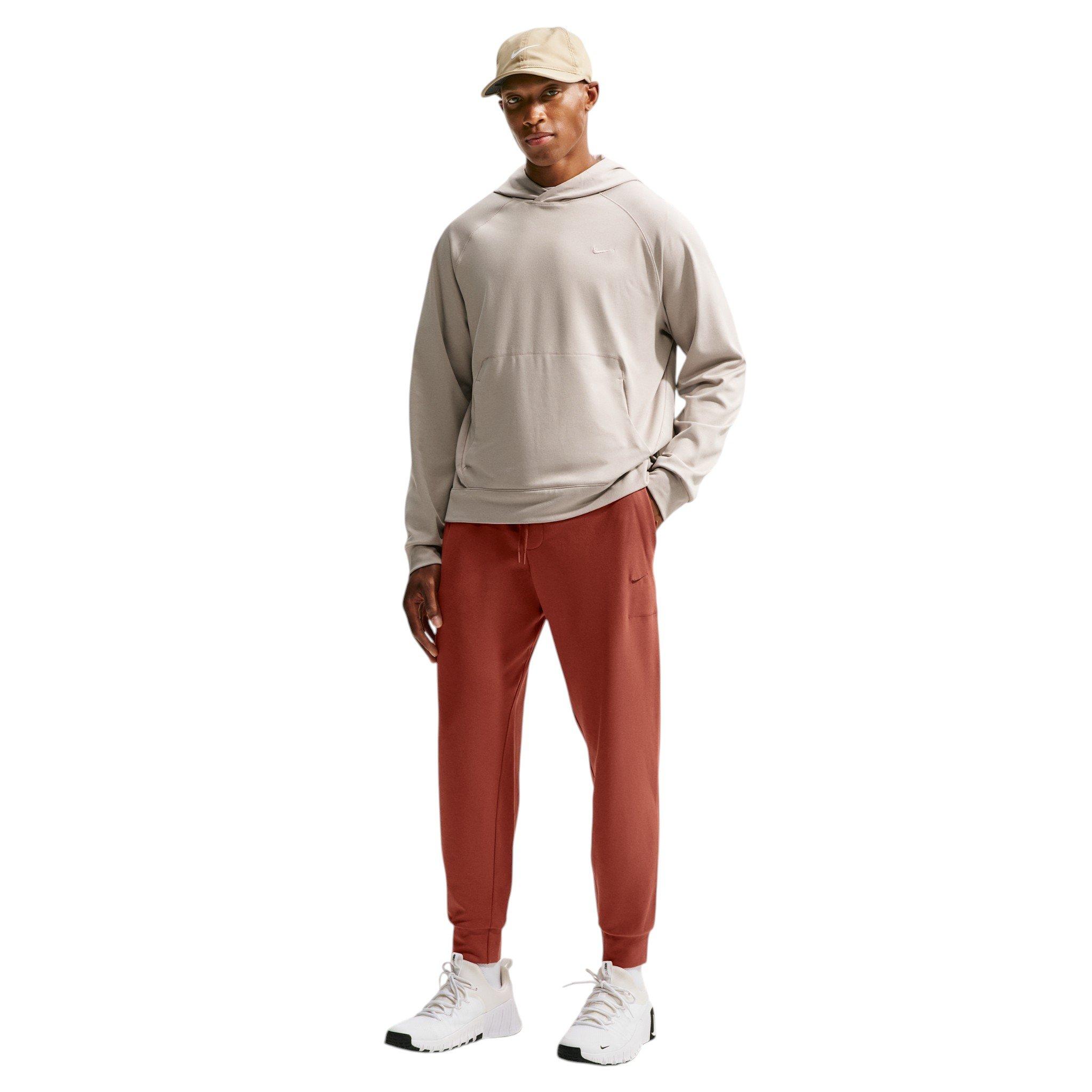 Nike Men's Primary NanoKnit Dri-FIT UV Protection Performance Joggers - RED Thumbnail View 4