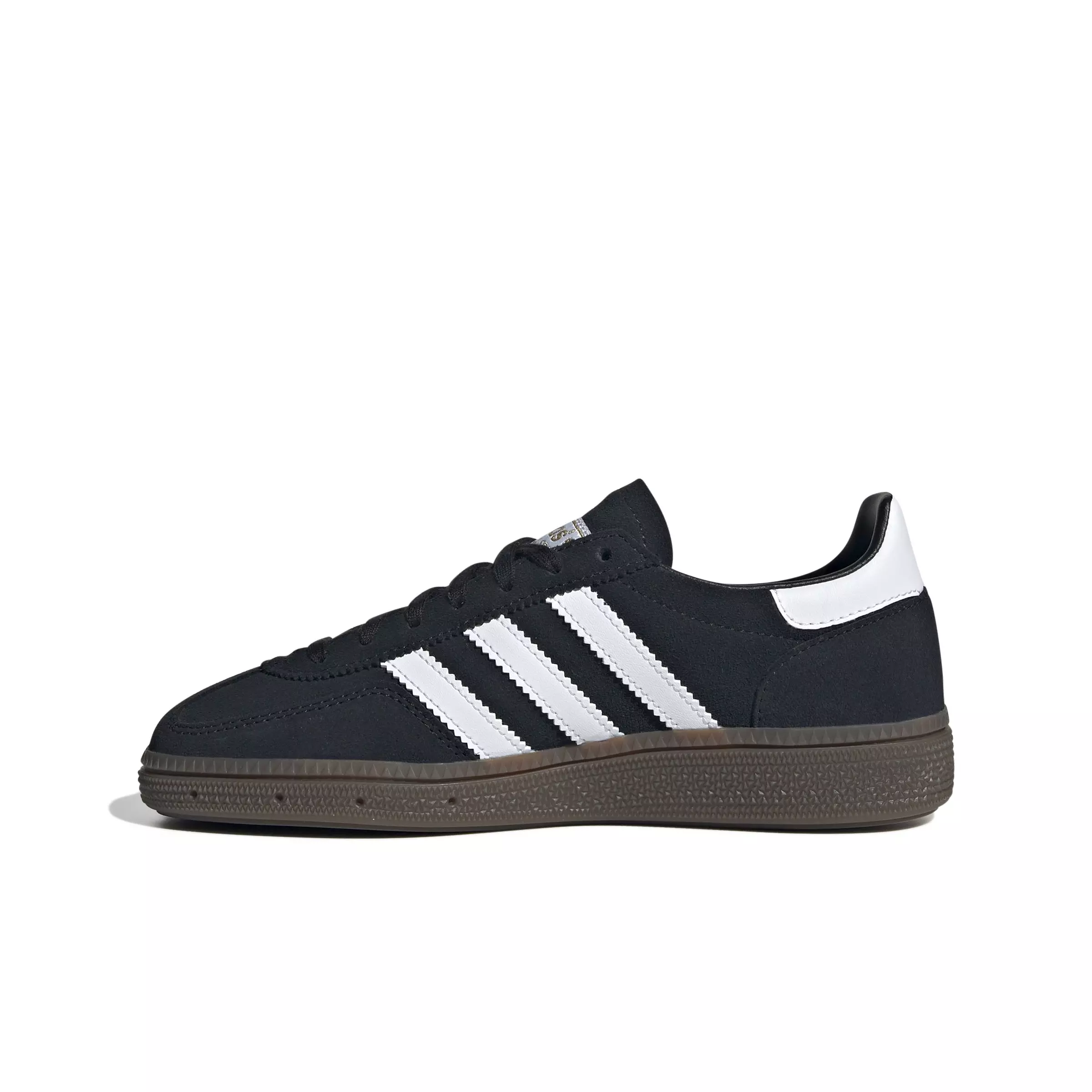 adidas Originals Handball Spezial "Core Black/Ftwr White/Gum 5" Grade School Boys' Shoe - BLACK/WHITE/GUM