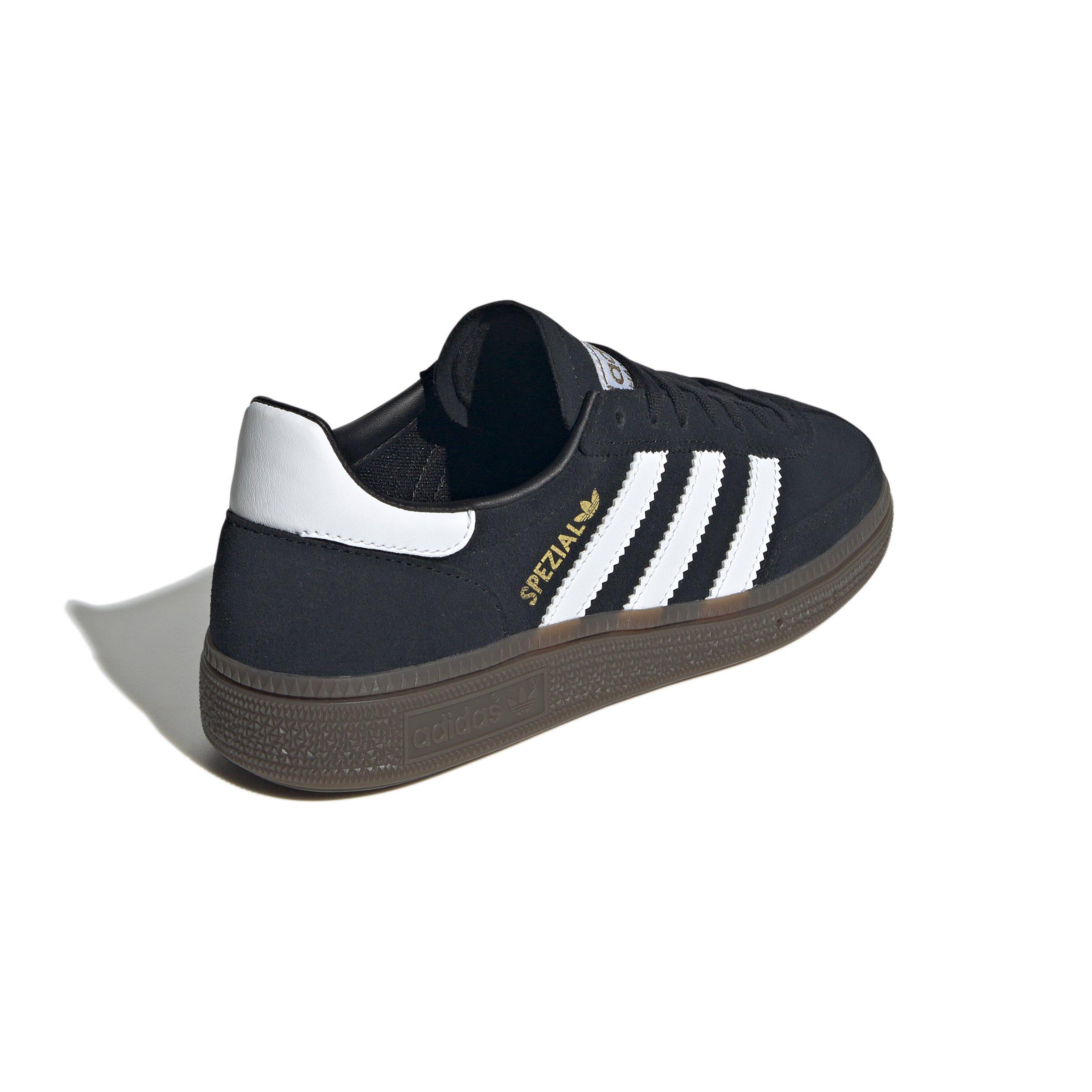 adidas Originals Handball Spezial Grade School Boys' "Core Black/Ftwr White/Gum 5" Shoe