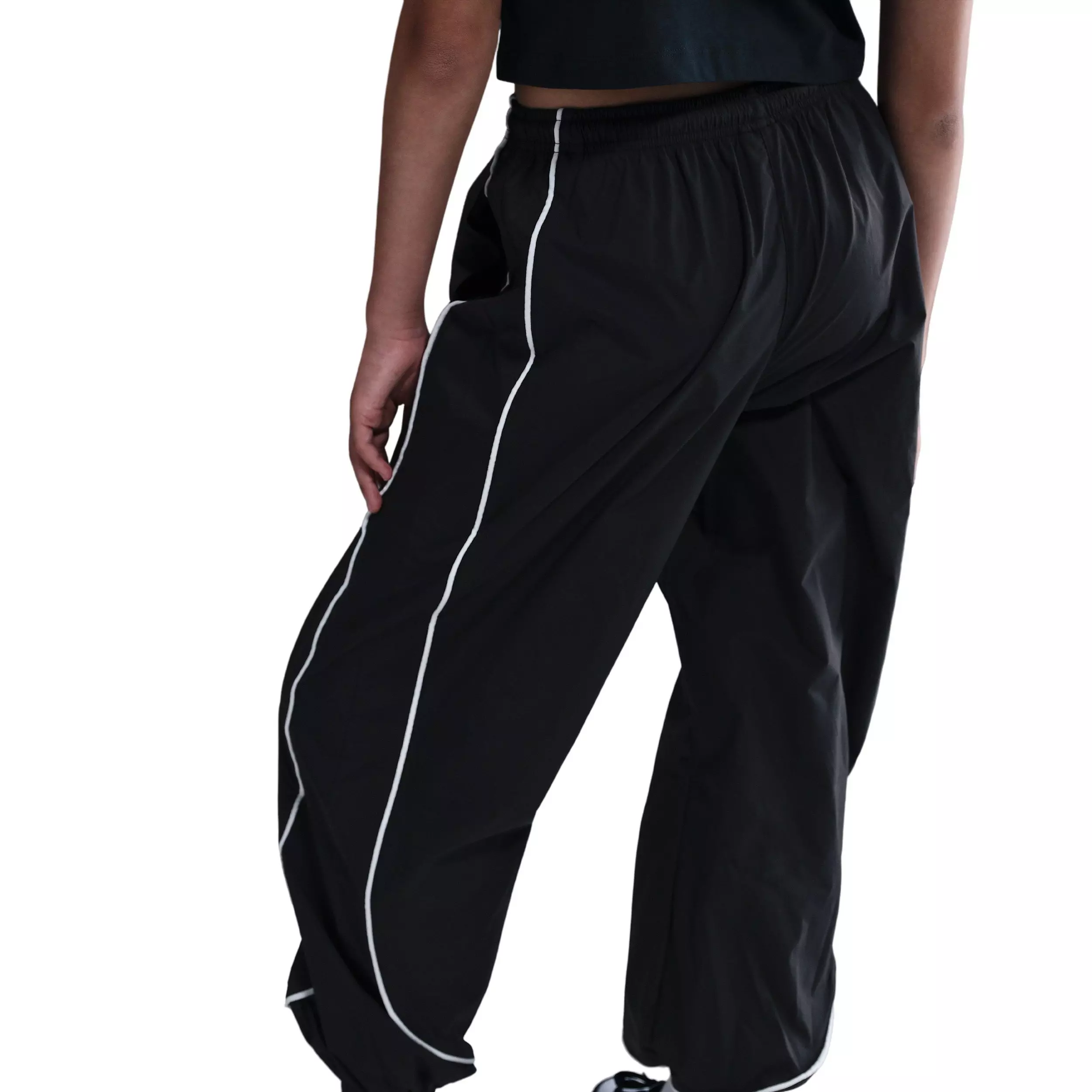Nike Big Girls' Sportswear Track Pants - Black - BLACK