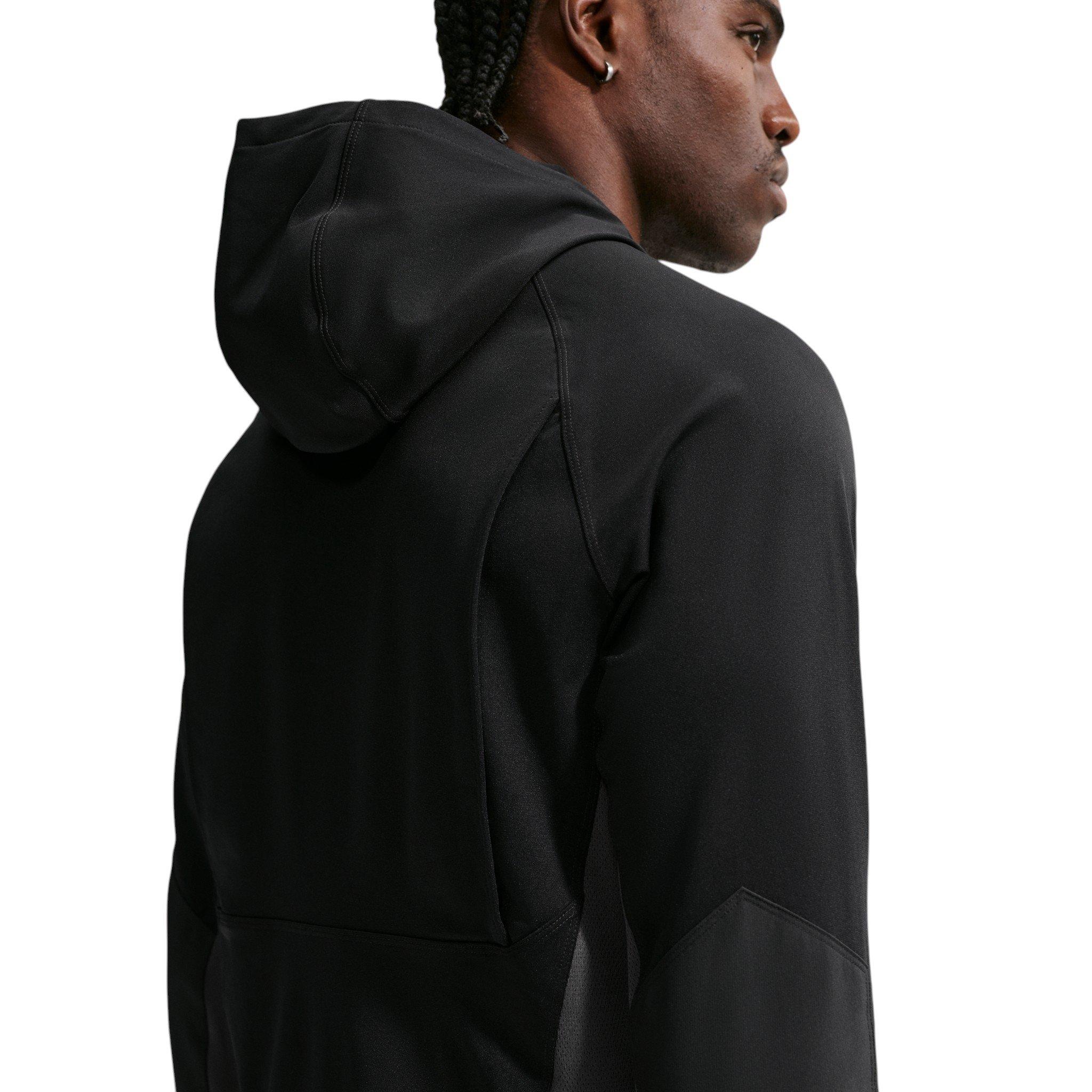 Nike Men's Pro Dri-FIT Mid-Layer Training Top - Black/Hyper Pink - BLACK/PINK