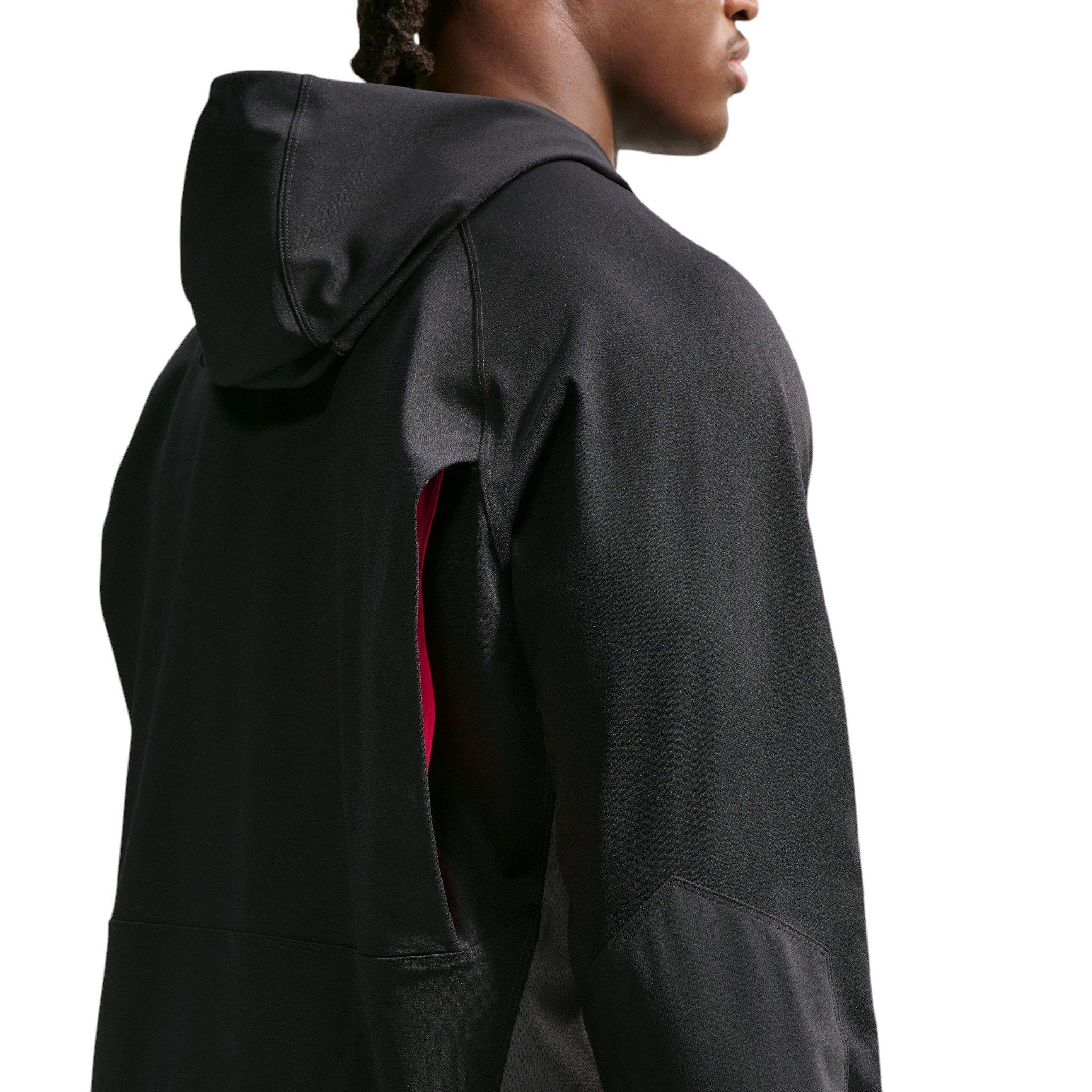 Nike Men's Pro Dri-FIT Mid-Layer Training Top - Black/Hyper Pink - BLACK/PINK