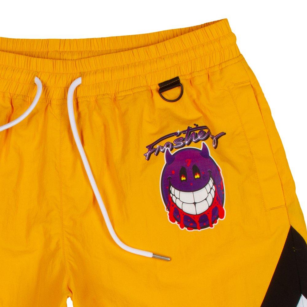 Frostiez Men's Championship Shorts - Yellow - YELLOW Thumbnail View 3