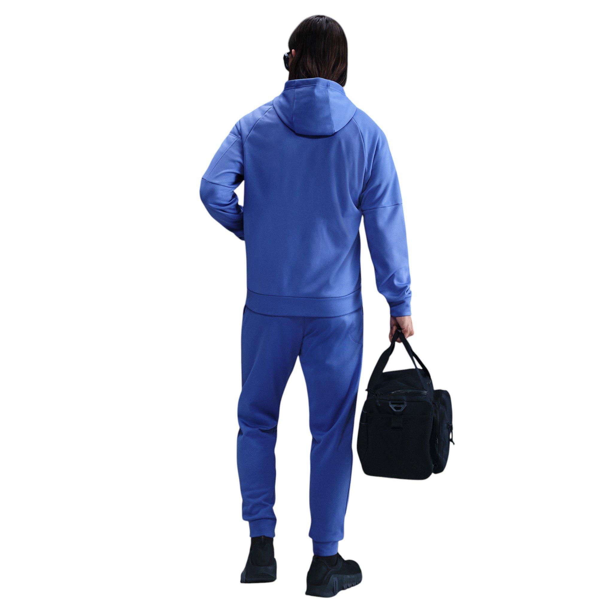 Nike Men's Therma Therma-FIT Full-Zip Fitness Top - BLUE
