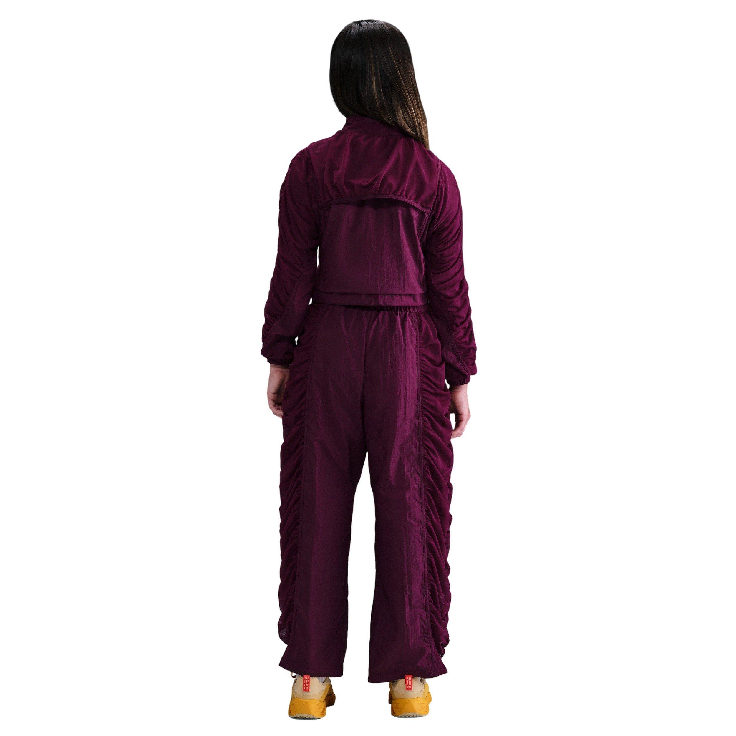 Nike Big Girls Sportswear Woven Dance Pants - Red - RED Thumbnail View 2