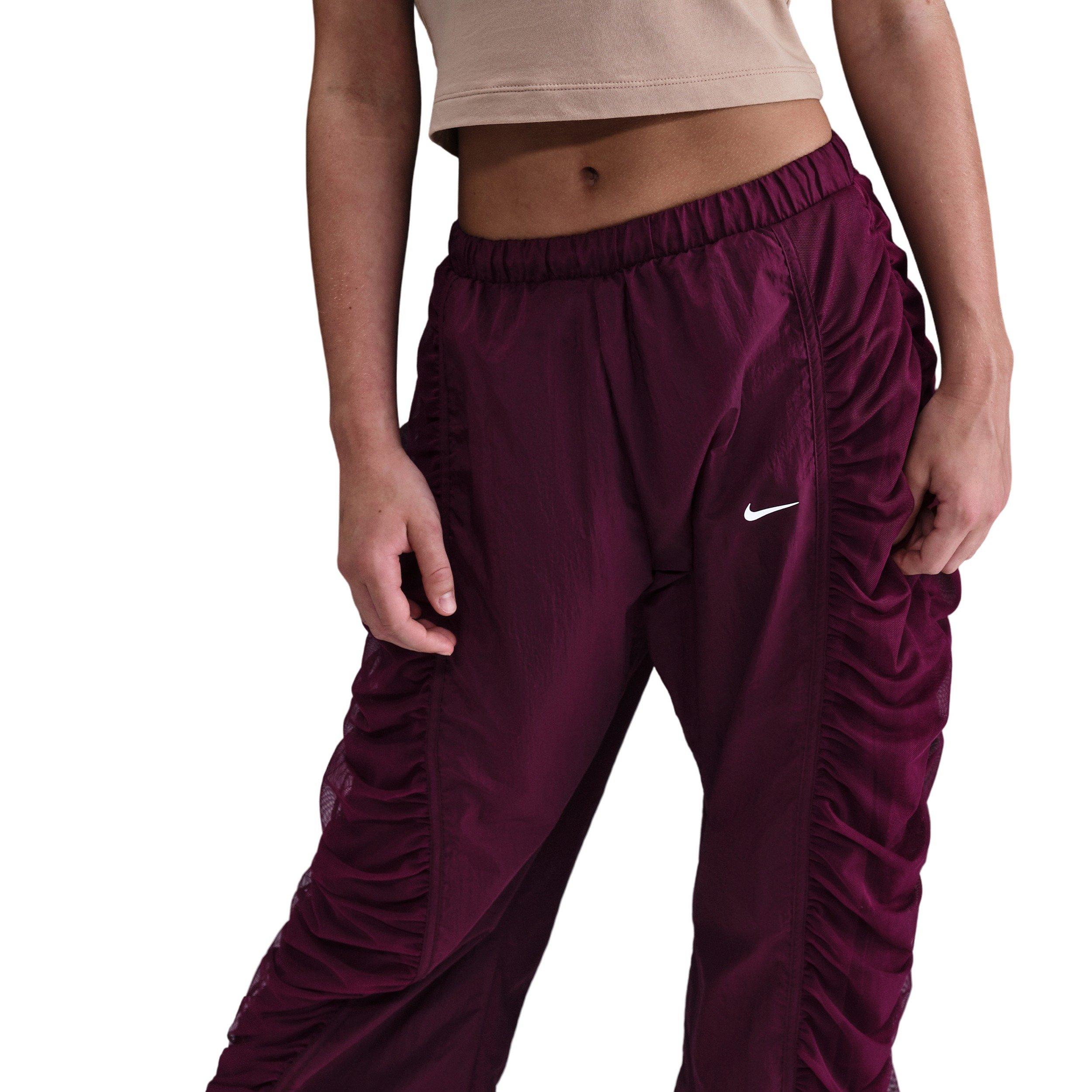 Nike Big Girls Sportswear Woven Dance Pants - Red - RED Thumbnail View 3