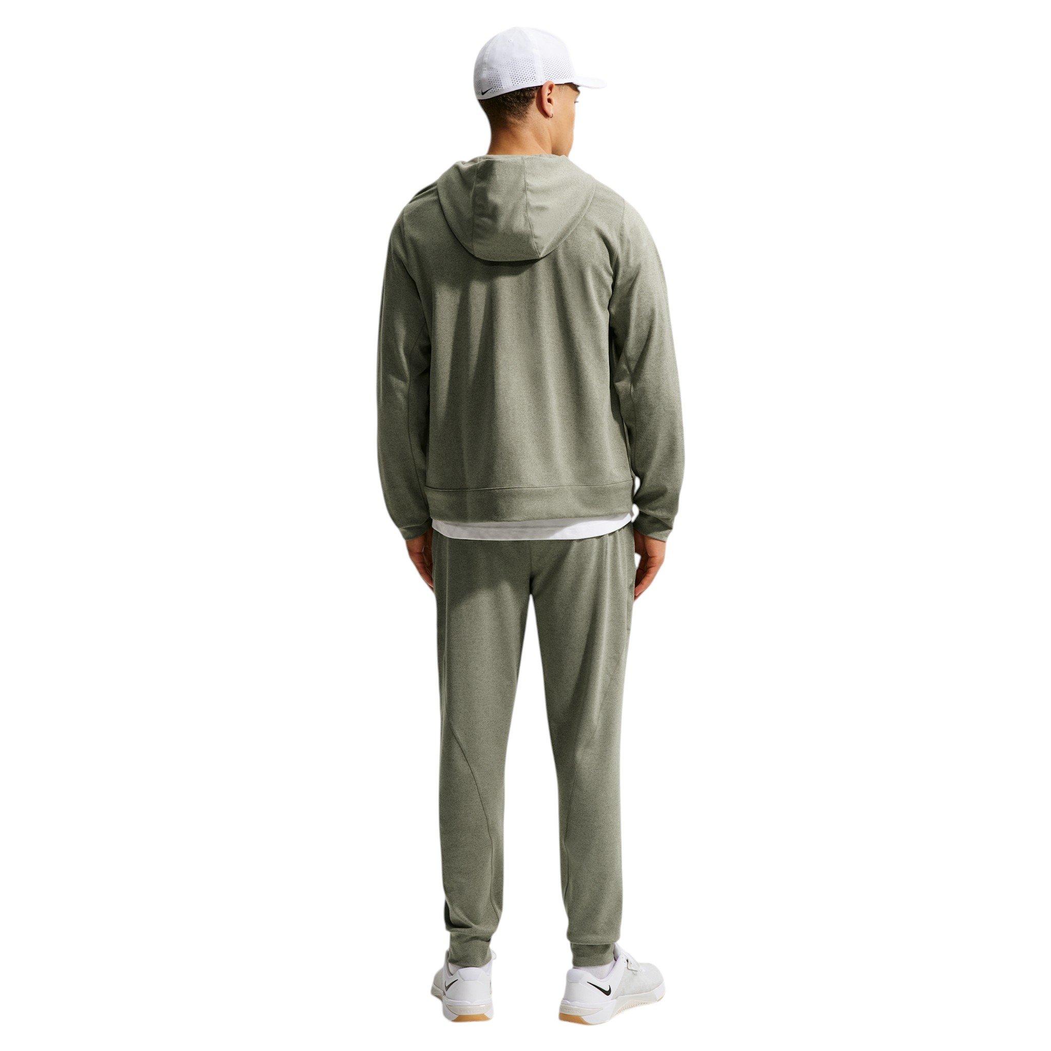Nike Men's Primary NanoKnit Dri-FIT UV Protection Full-Zip Performance Hoodie - GREEN