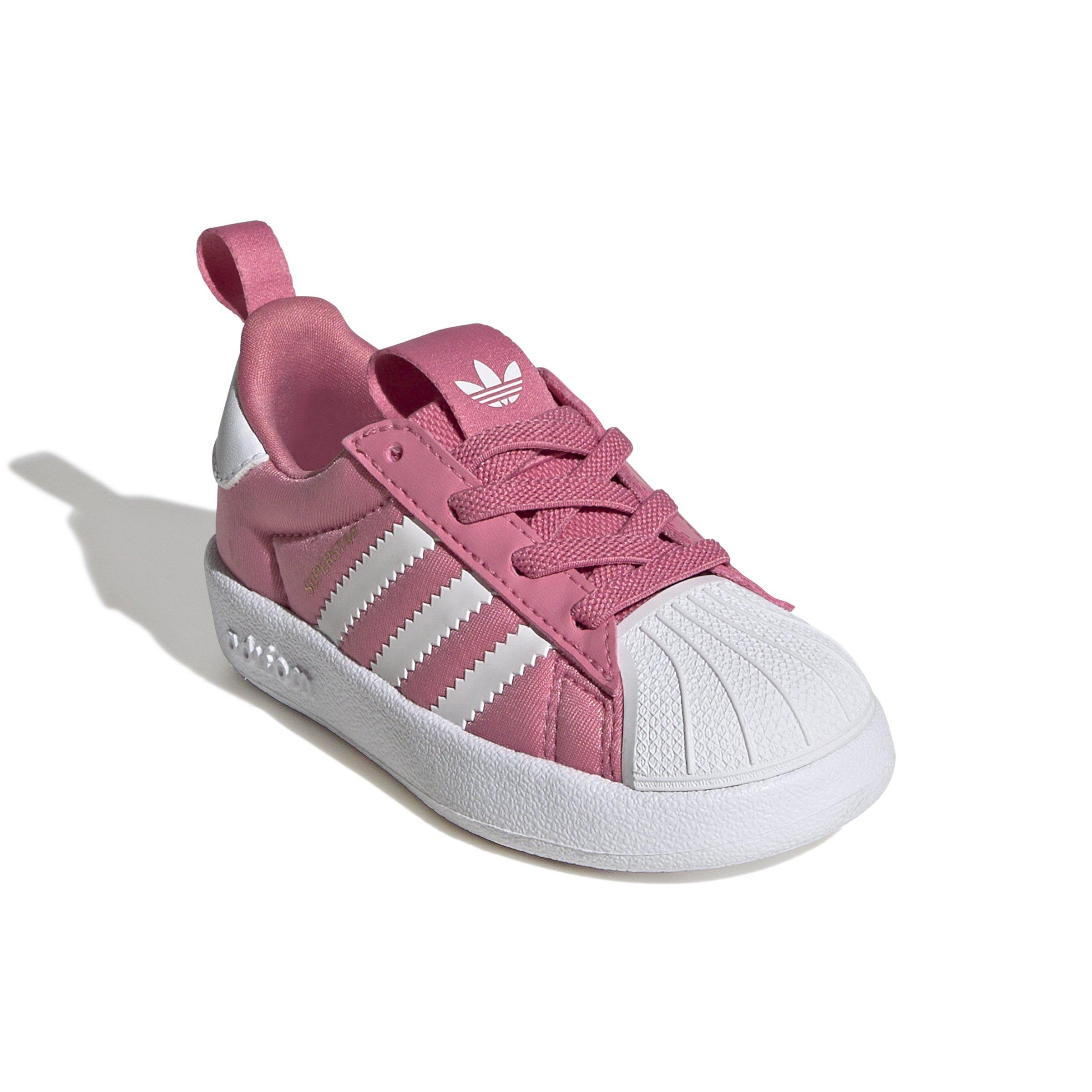 adidas Originals Adifom Superstar 360 "Rose Tone/Ftwr White/Gold Metallic" Infant Girls' Shoe - ROSE/WHITE/GOLD Thumbnail View 3