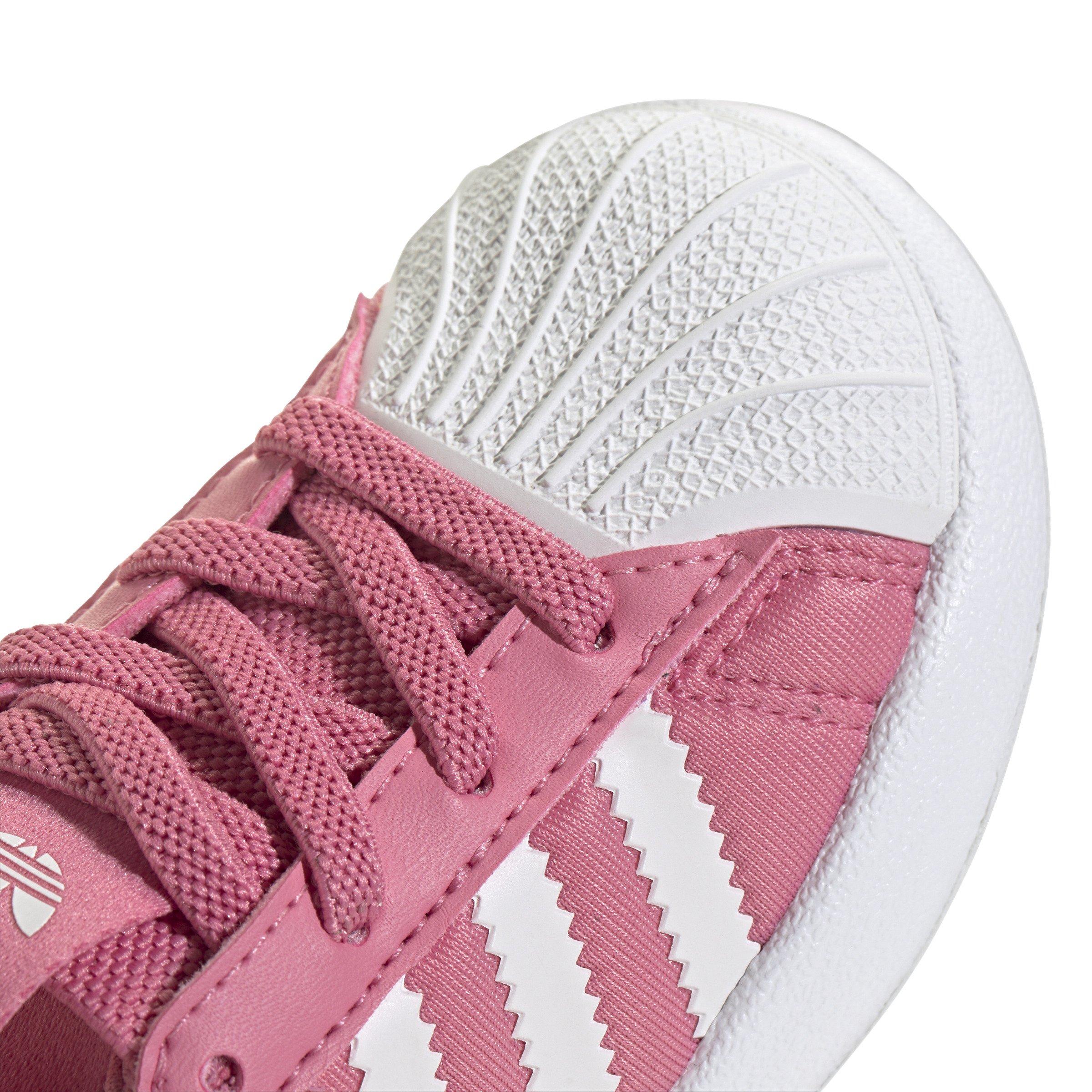 adidas Originals Adifom Superstar 360 "Rose Tone/Ftwr White/Gold Metallic" Infant Girls' Shoe - ROSE/WHITE/GOLD Thumbnail View 7