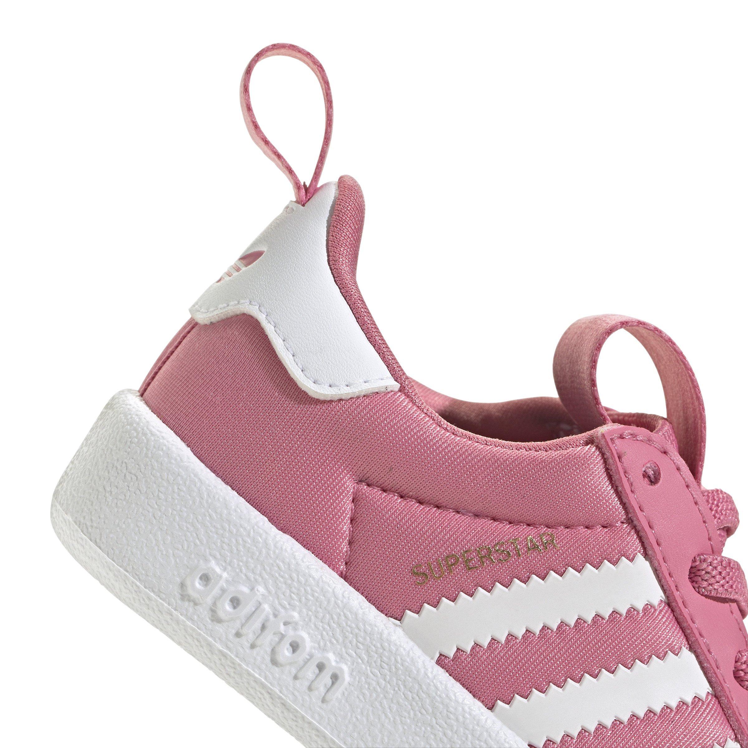 adidas Originals Adifom Superstar 360 "Rose Tone/Ftwr White/Gold Metallic" Infant Girls' Shoe - ROSE/WHITE/GOLD Thumbnail View 8