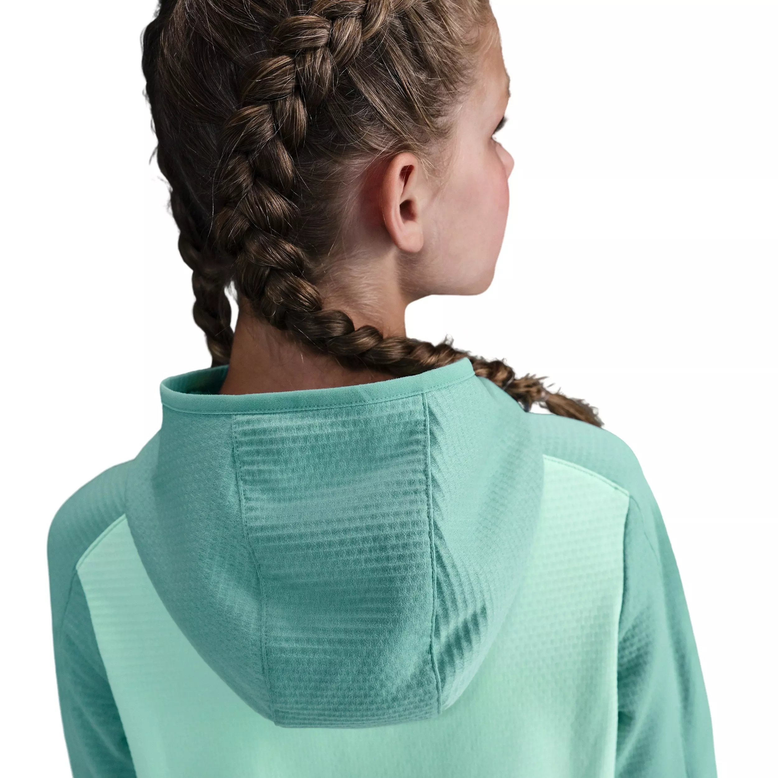 Nike Big Kids' Therma-FIT 1/4-Zip Warm Top -Green - GREEN