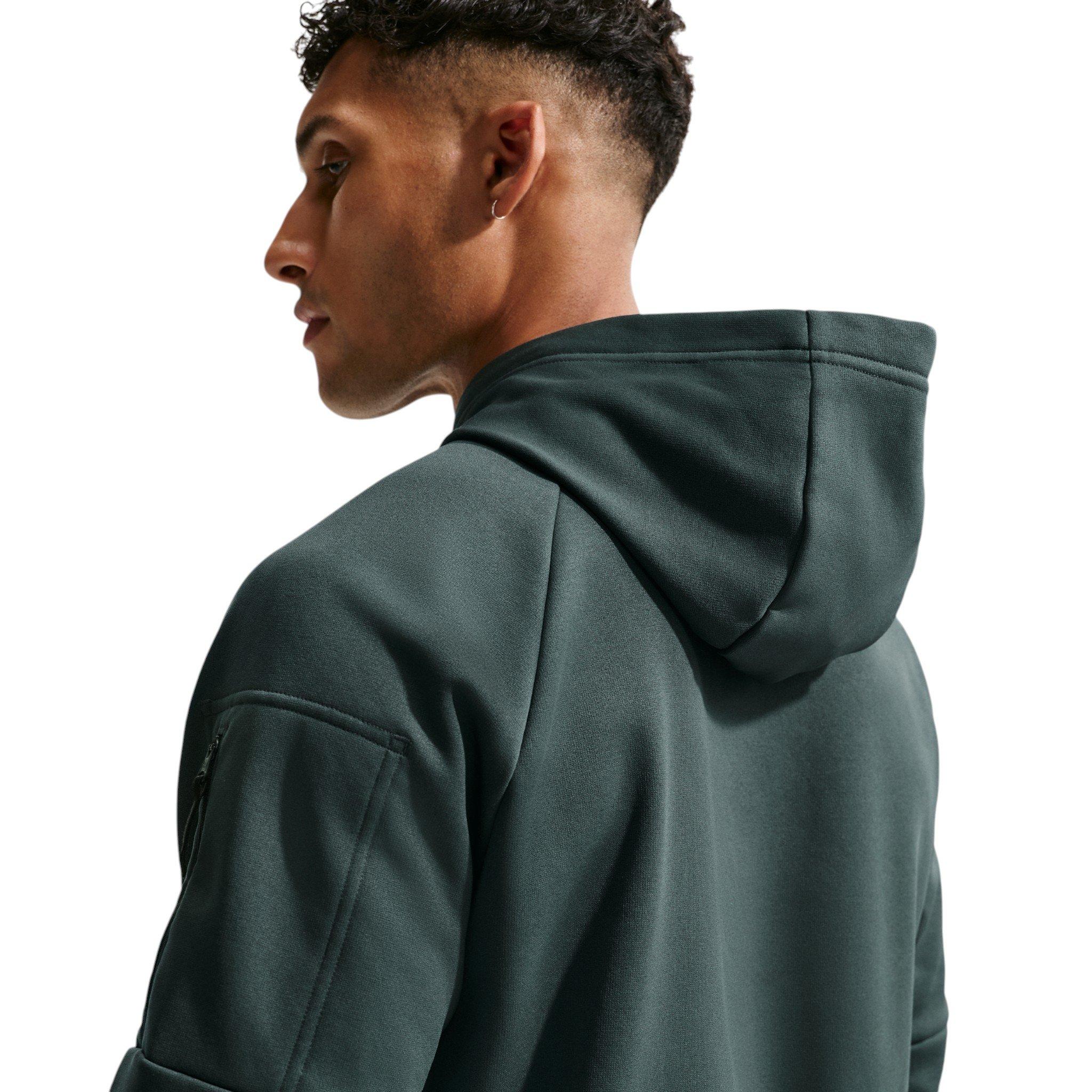 Nike Men's Therma Therma-FIT Hooded Fitness Pullover - GREEN