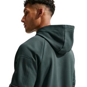 Nike Men's Therma Therma-FIT Hooded Fitness Pullover - GREEN