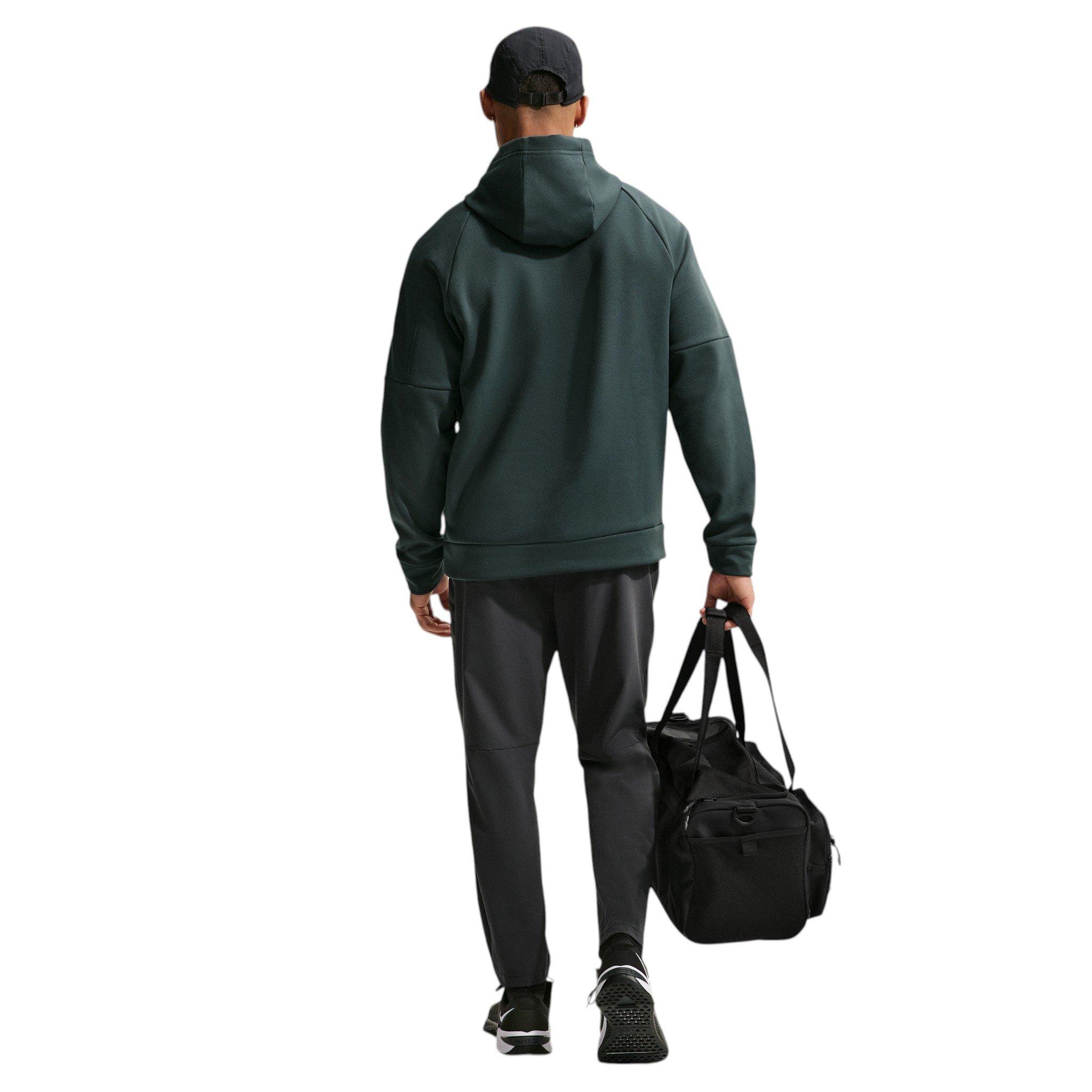 Nike Men's Therma Therma-FIT Hooded Fitness Pullover - GREEN