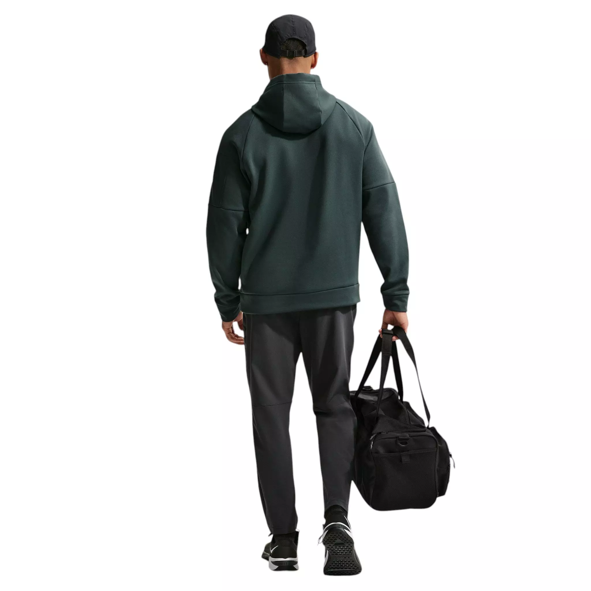 Nike Men's Therma Therma-FIT Hooded Fitness Pullover - GREEN